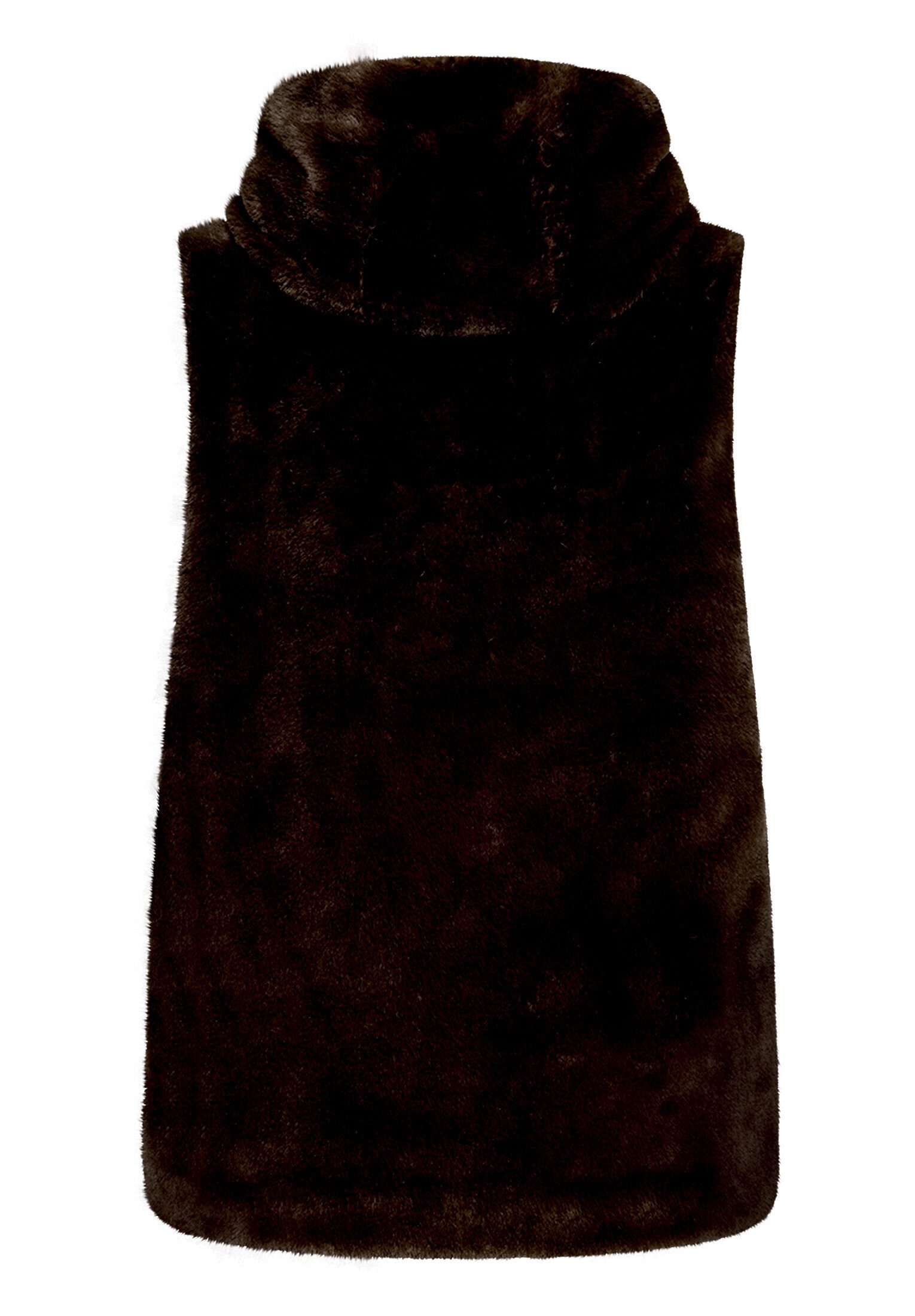 Betty Barclay Plüschweste Damen mit Kapuze