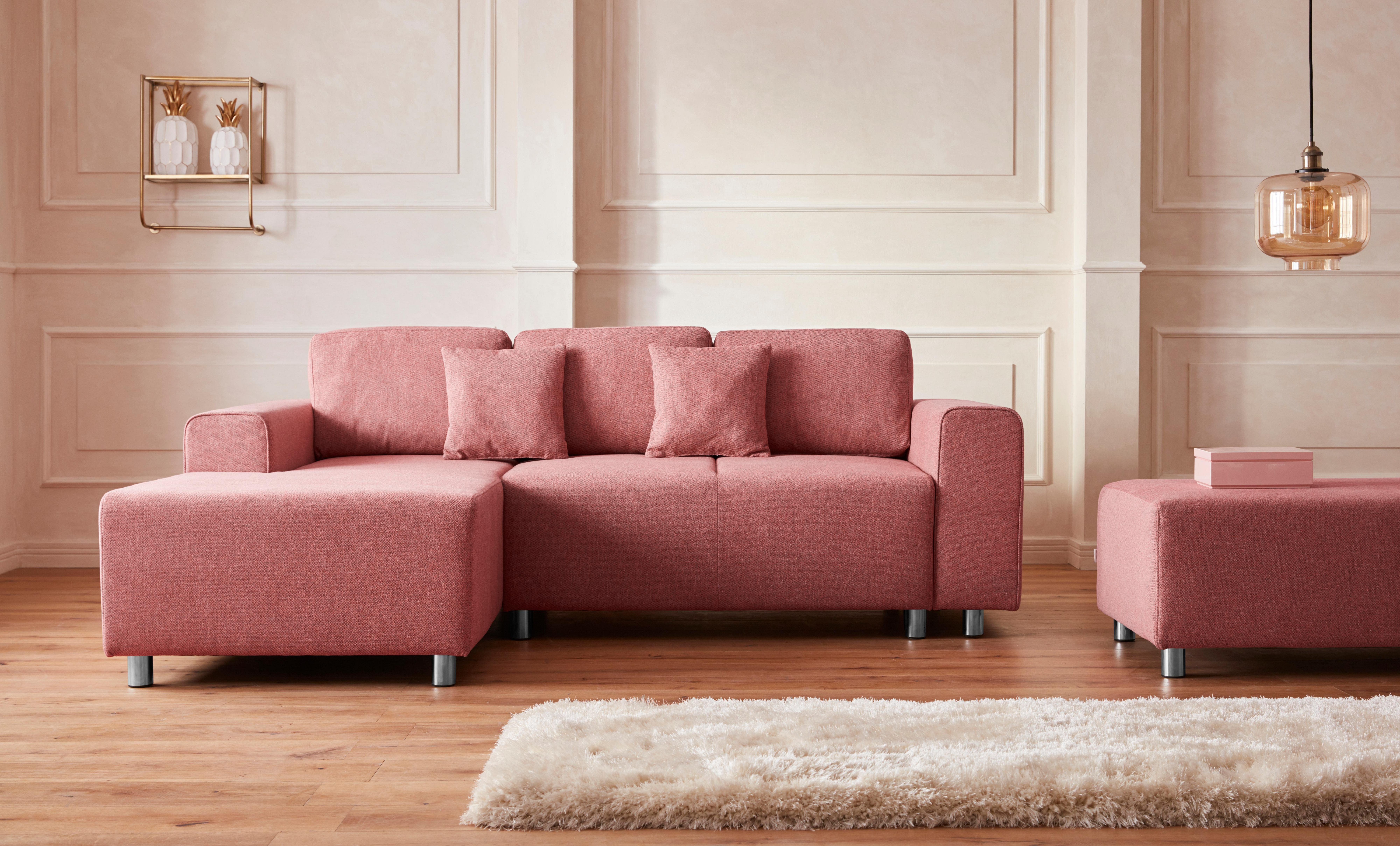 Home affaire Ecksofa Györ, L-Form, wahlweise günstig online kaufen