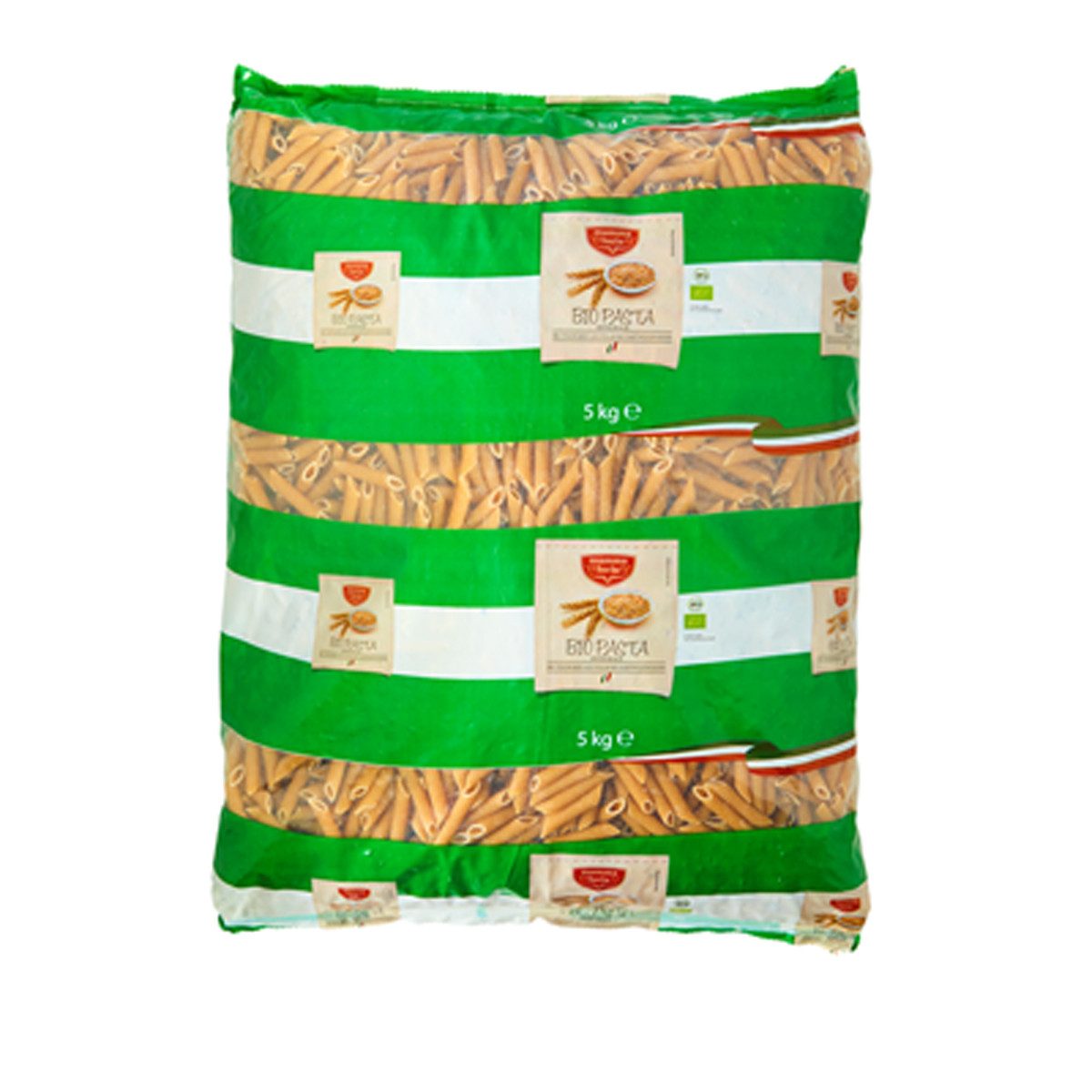 mamma lucia Nudeln, Mamma Lucia Bio Penne Rigate Vollkorn Hartweizengrießnudeln 5000g