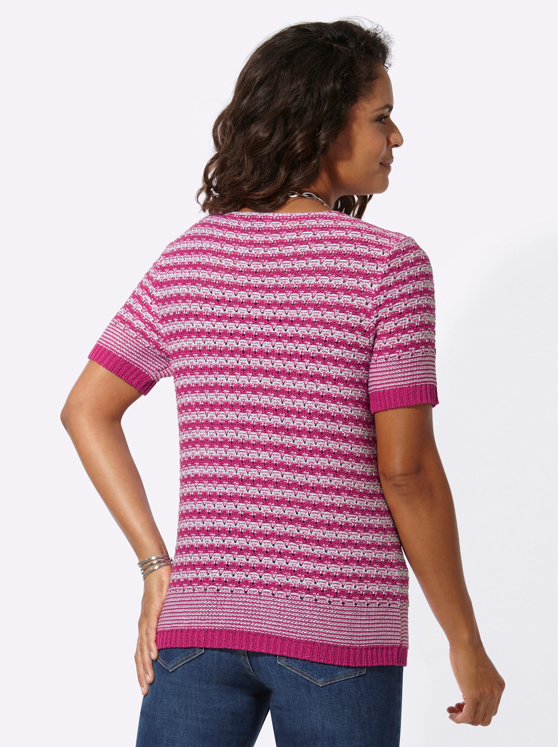 Witt Strickpullover Kurzarmpullover günstig online kaufen