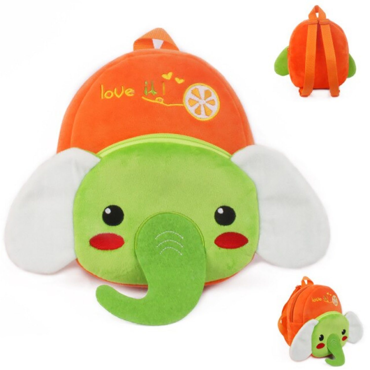 TPFLiving Kinderrucksack RU01-26 mit gepolsterten Schulterriemen (3D Cartoon Kinder Rucksack Mädchen & Jungen für Kita und Kindergarten), Kleinkinder Kindergarten Rucksack in 26 Motiven zur Auswahl