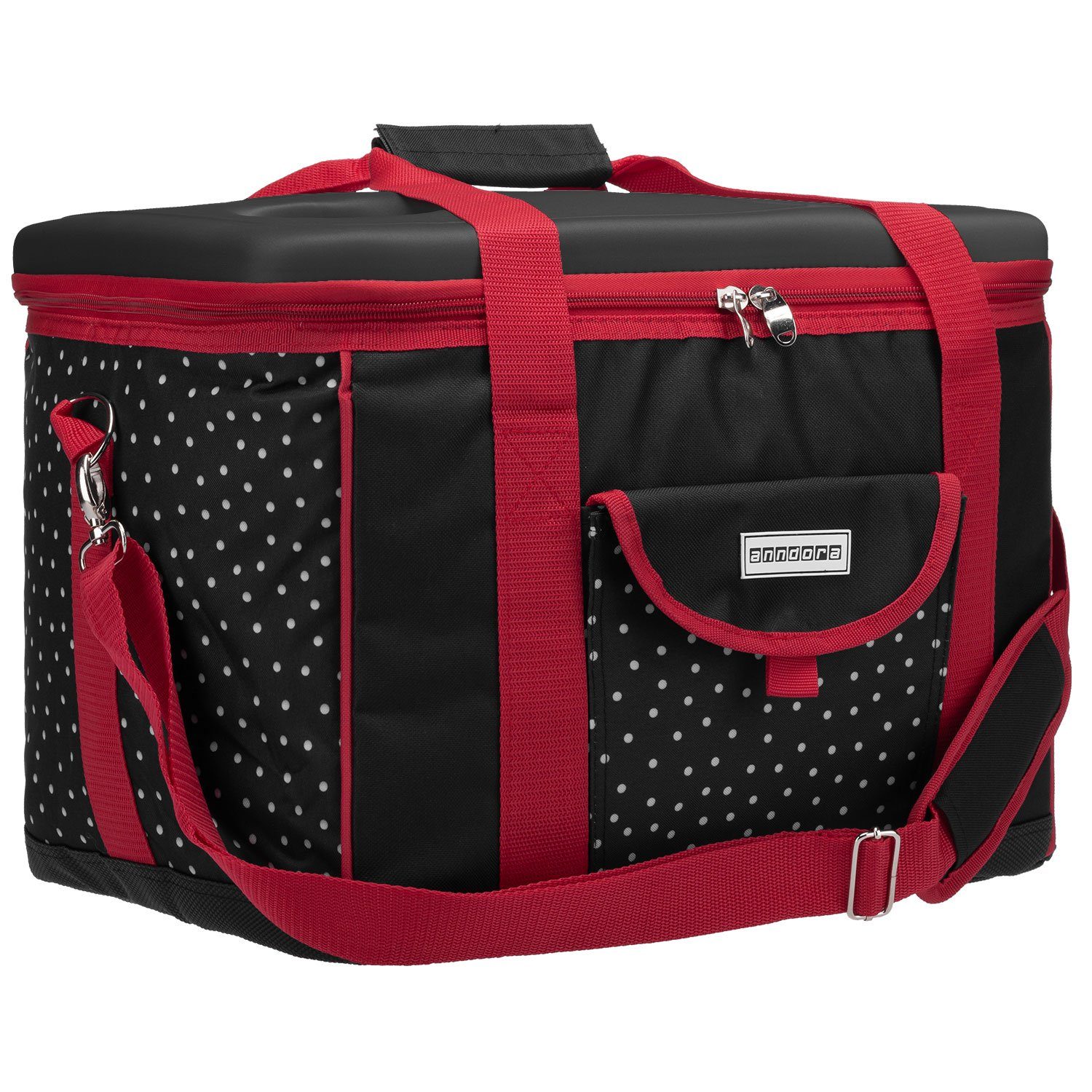 anndora Kühltasche 40 Liter Picknicktasche, 40 l, Zweiwege-Reißverschluss - wasserdichtes verschweißtes Innenfutter
