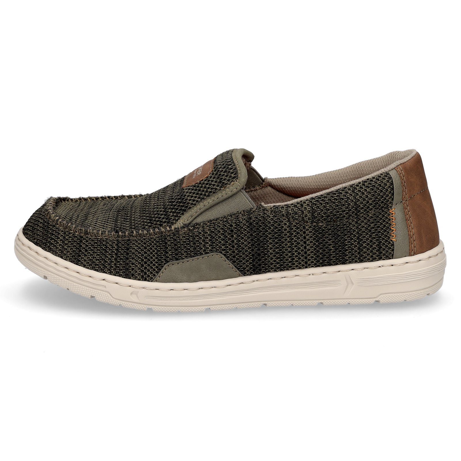 Rieker Rieker Herren Mesh Slipper khaki günstig online kaufen