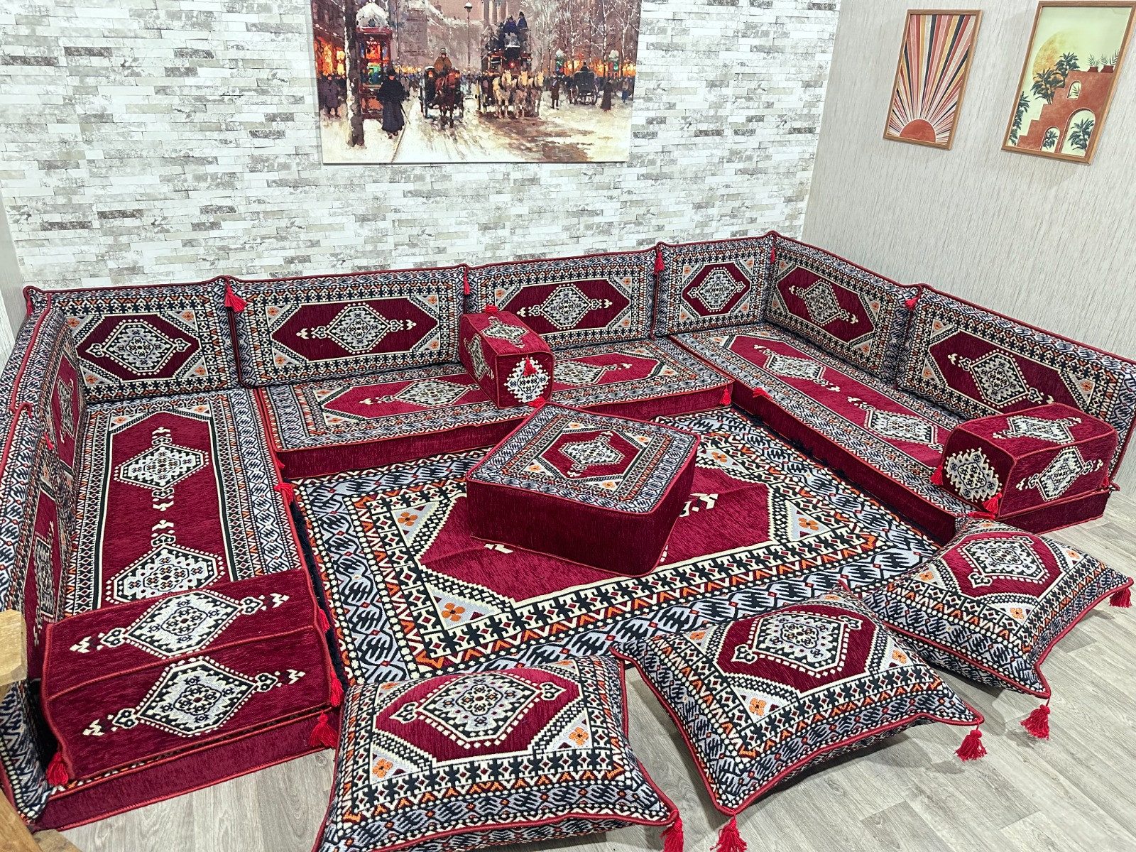 CaddeBuy Sofa Orientalische Sitzecke, Bodensofa, Orientalisches Sofa, Sitzk günstig online kaufen