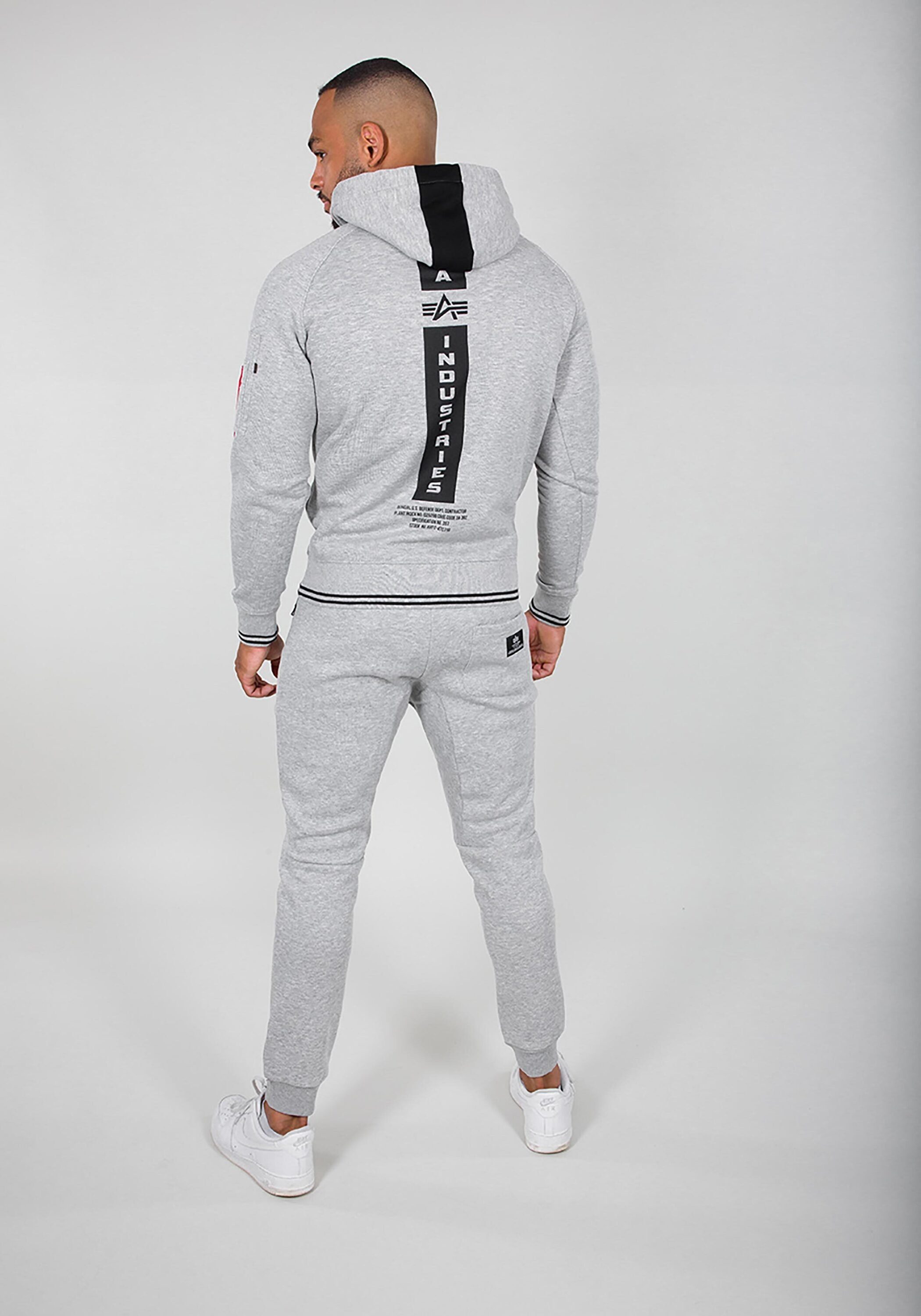 - Men grey Hoodies Industries Alpha Defense Alpha Industries Hoody Hoodie heather