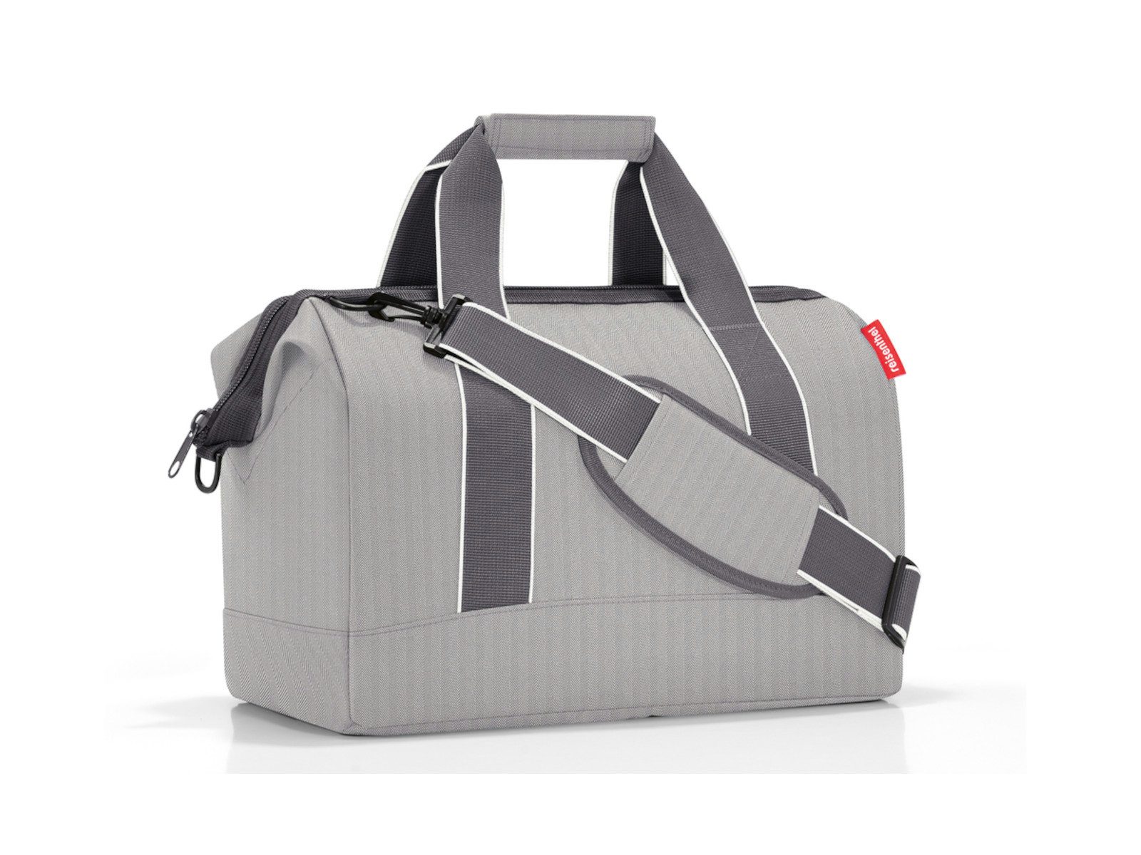REISENTHEL® Reisetasche allrounder M herringbone grey, allrounder M günstig online kaufen