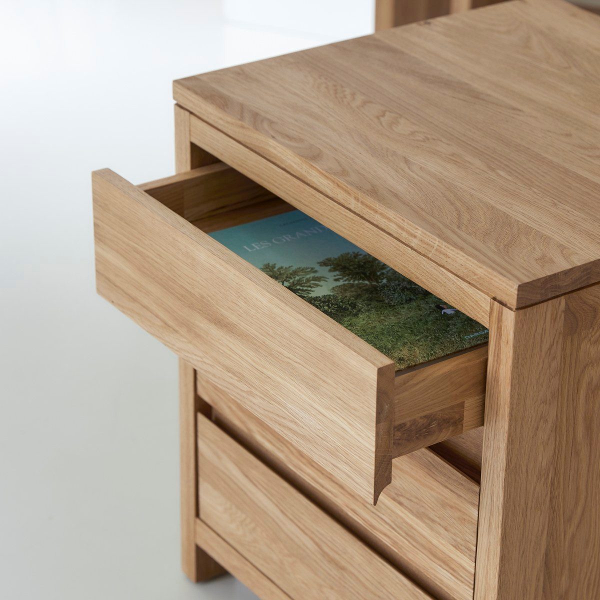 Tikamoon Kommode Schubladenmodul Eden aus massivem Eichenholz für Kinder 55 cm