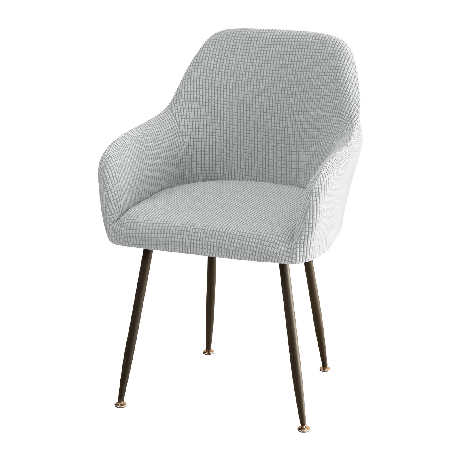 Minicloss Stuhlhusse Stretch Stuhlhussen-Bezüge Mit Armlehne, Stuhlhusse