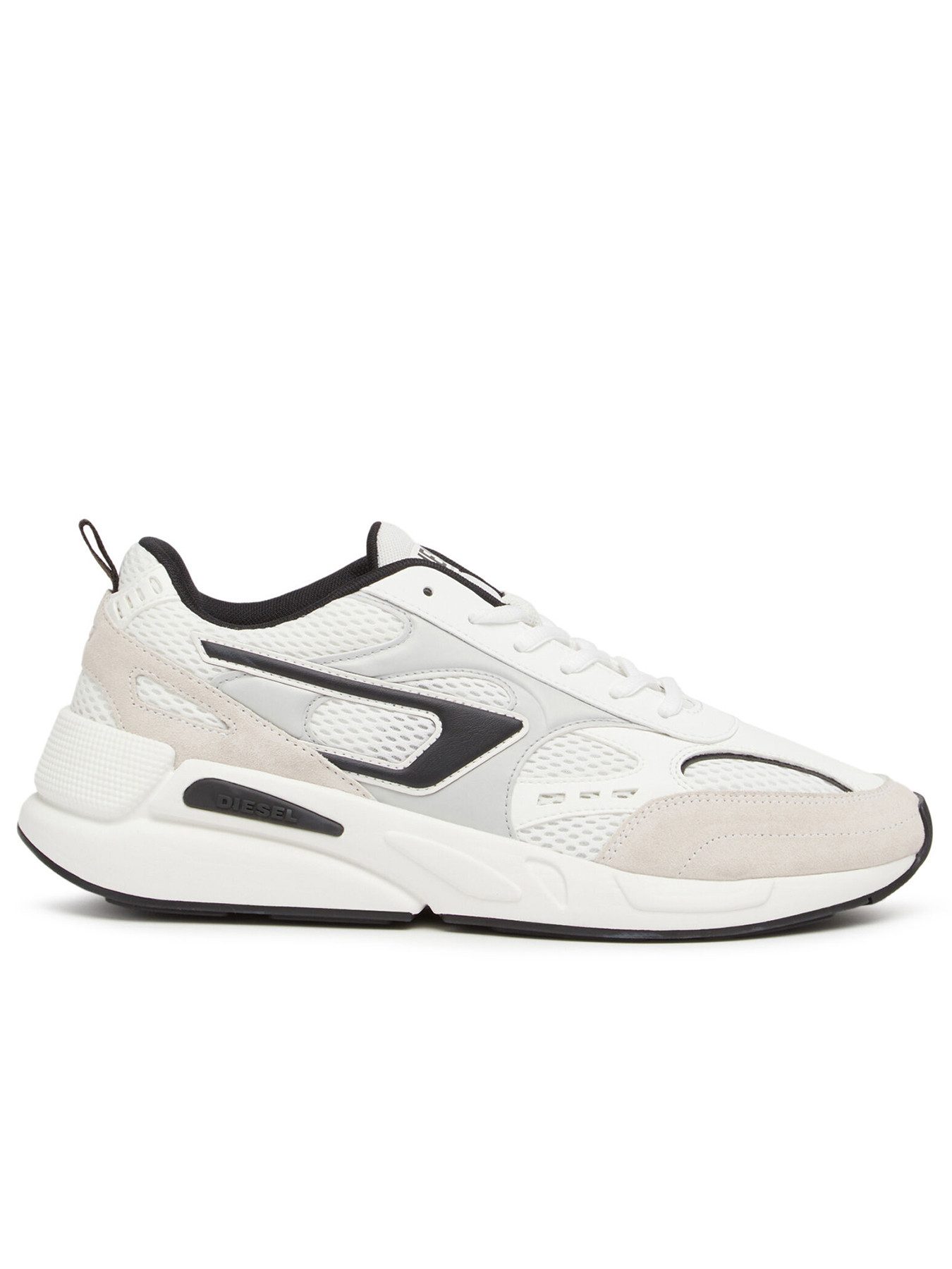 Diesel Low Top Mesh Sneaker in Weiß - S-Serendipity Sport P4431 Sneaker günstig online kaufen