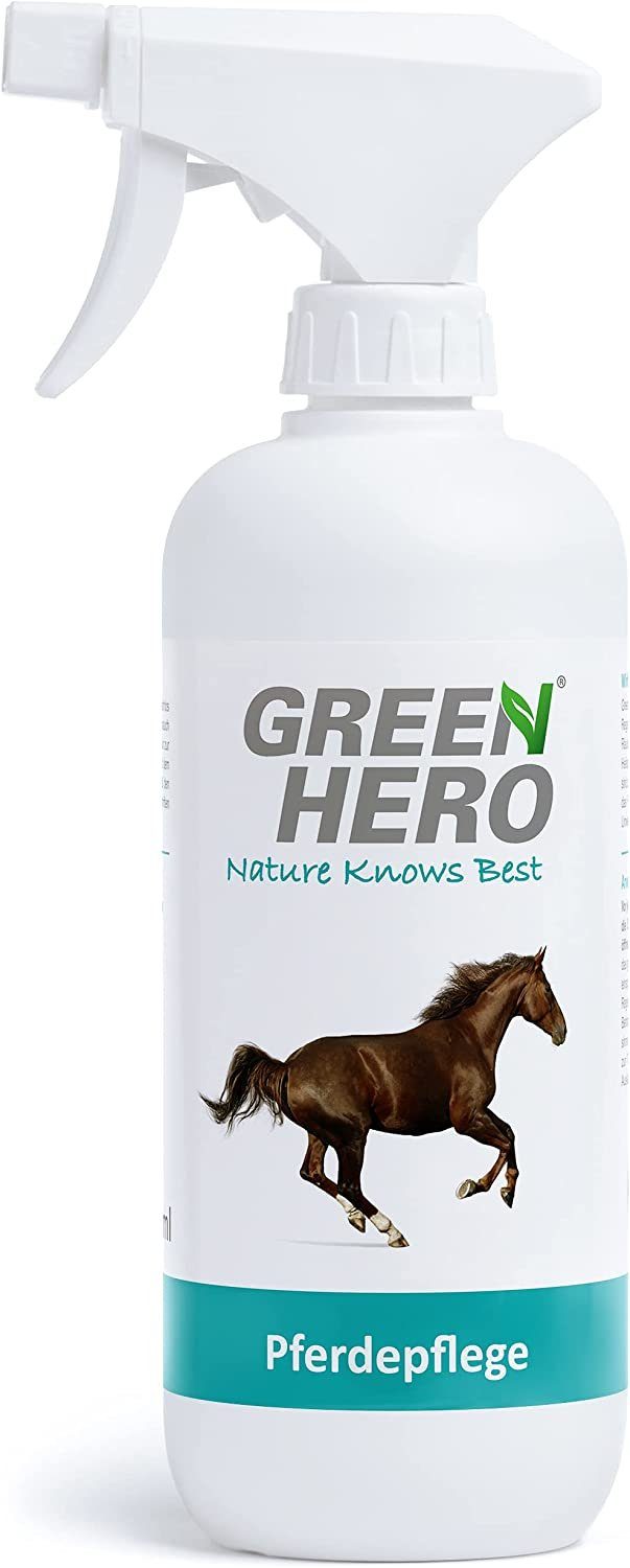 GreenHero Fellpflege Pferdepflege - Natürliche Inhaltsstoffe, 500 ml