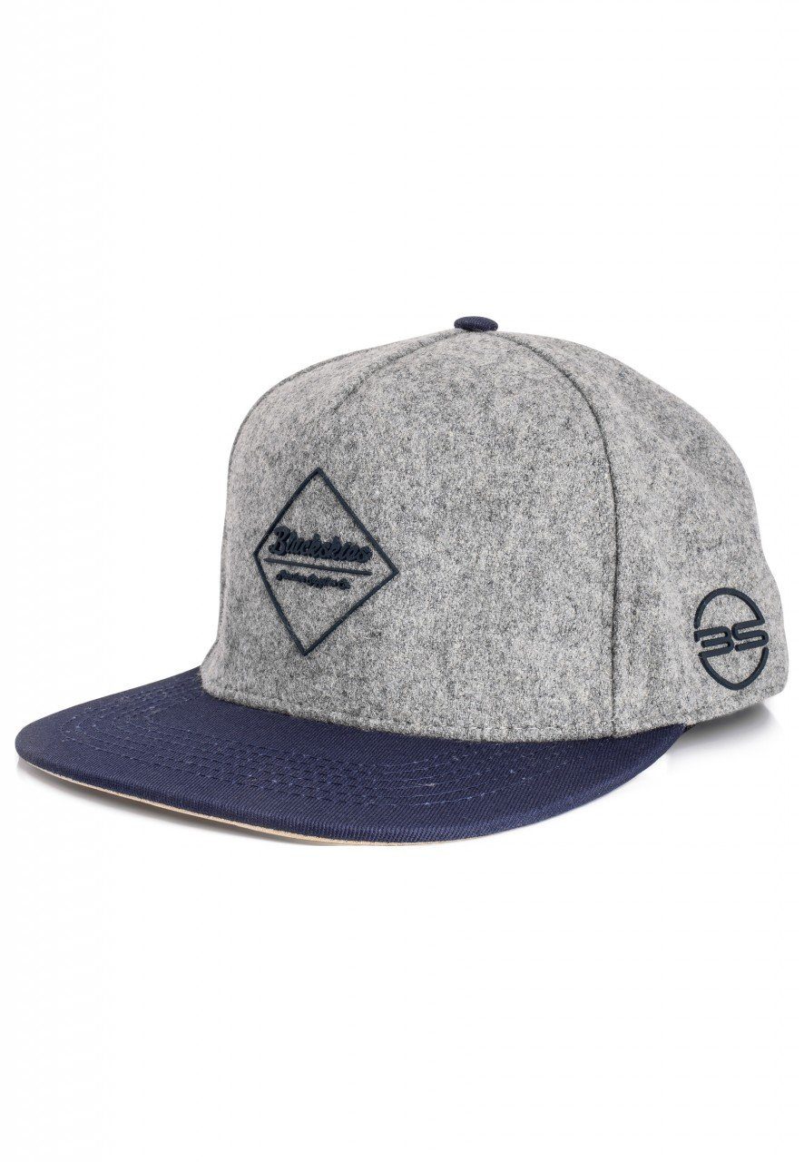 Snapback Cap Ancient Gods Snapback Cap Horus - Grau-Blau-Flannel