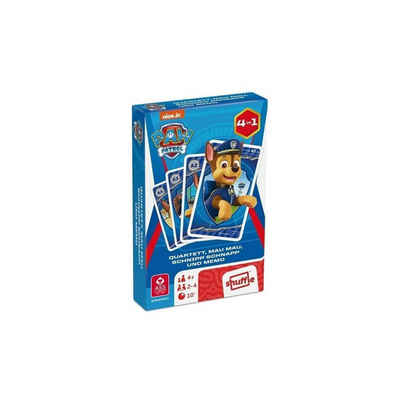 ASS Altenburger Spiel, Familienspiel 22583134 - Paw Patrol - Quartett 4 in 1, Kartenspiel,..., Strategiespiel