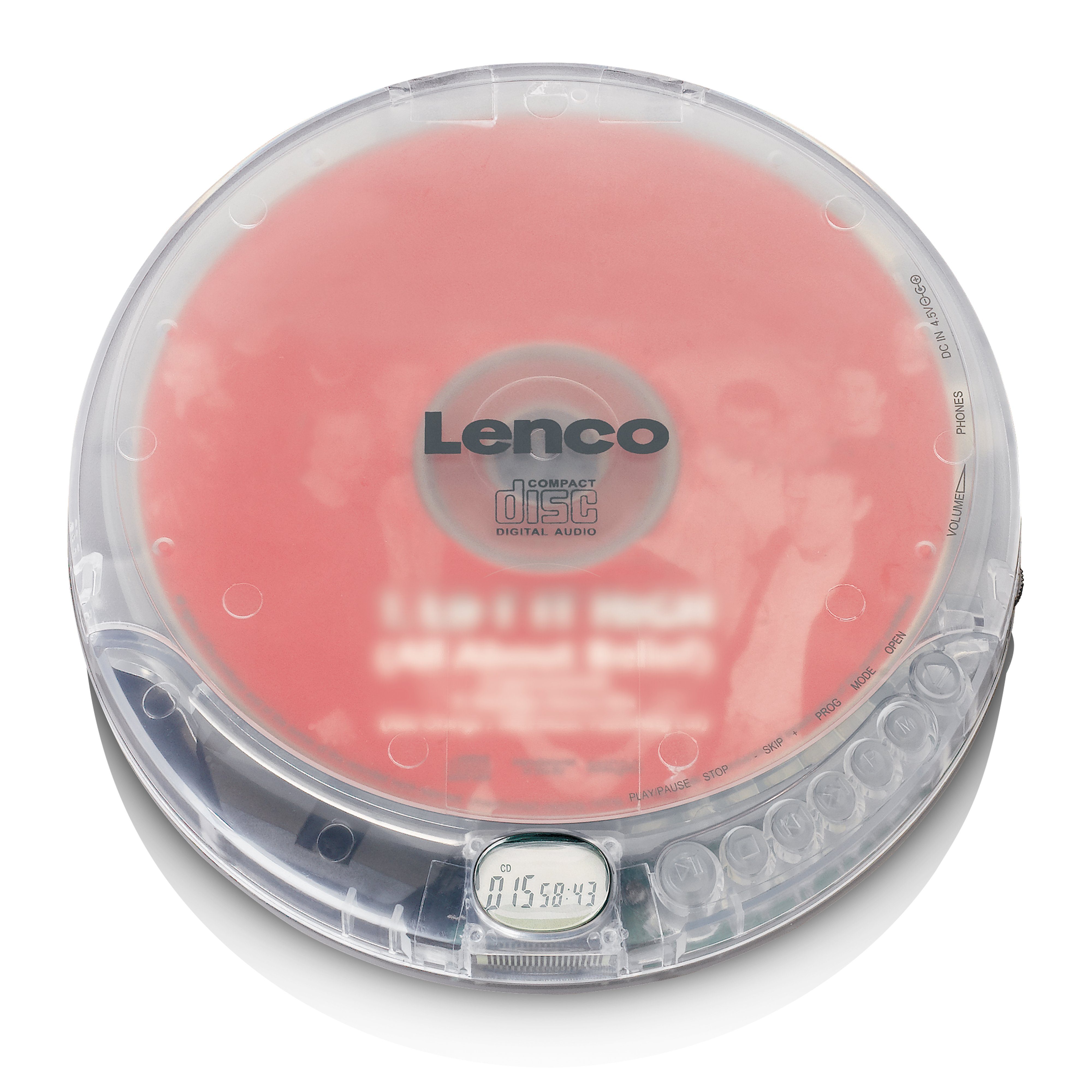 Lenco CD-012TR CD-Player (Display Wiederholungsfunktion: Endlos mit Ihre Uhranzeige), Lieblingssongs