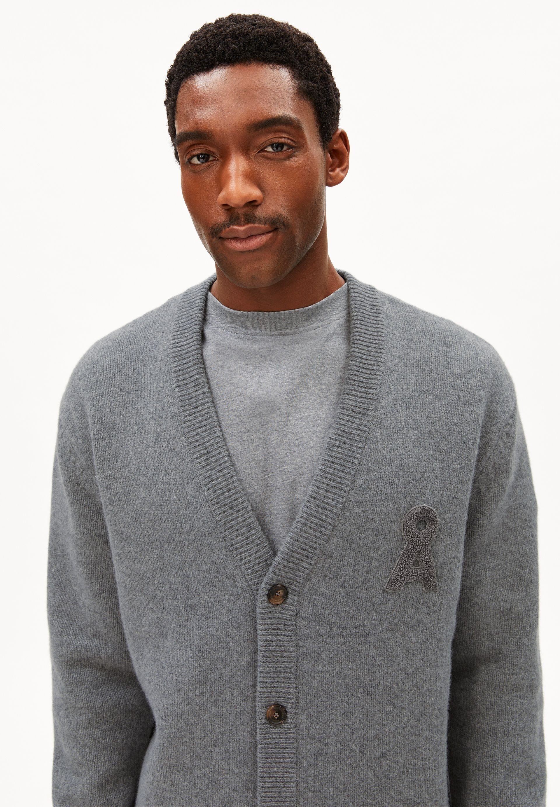 Armedangels Cardigan REC KNIT Strickjacke aus 100% recycelter Wolle (Relaxed Fit)