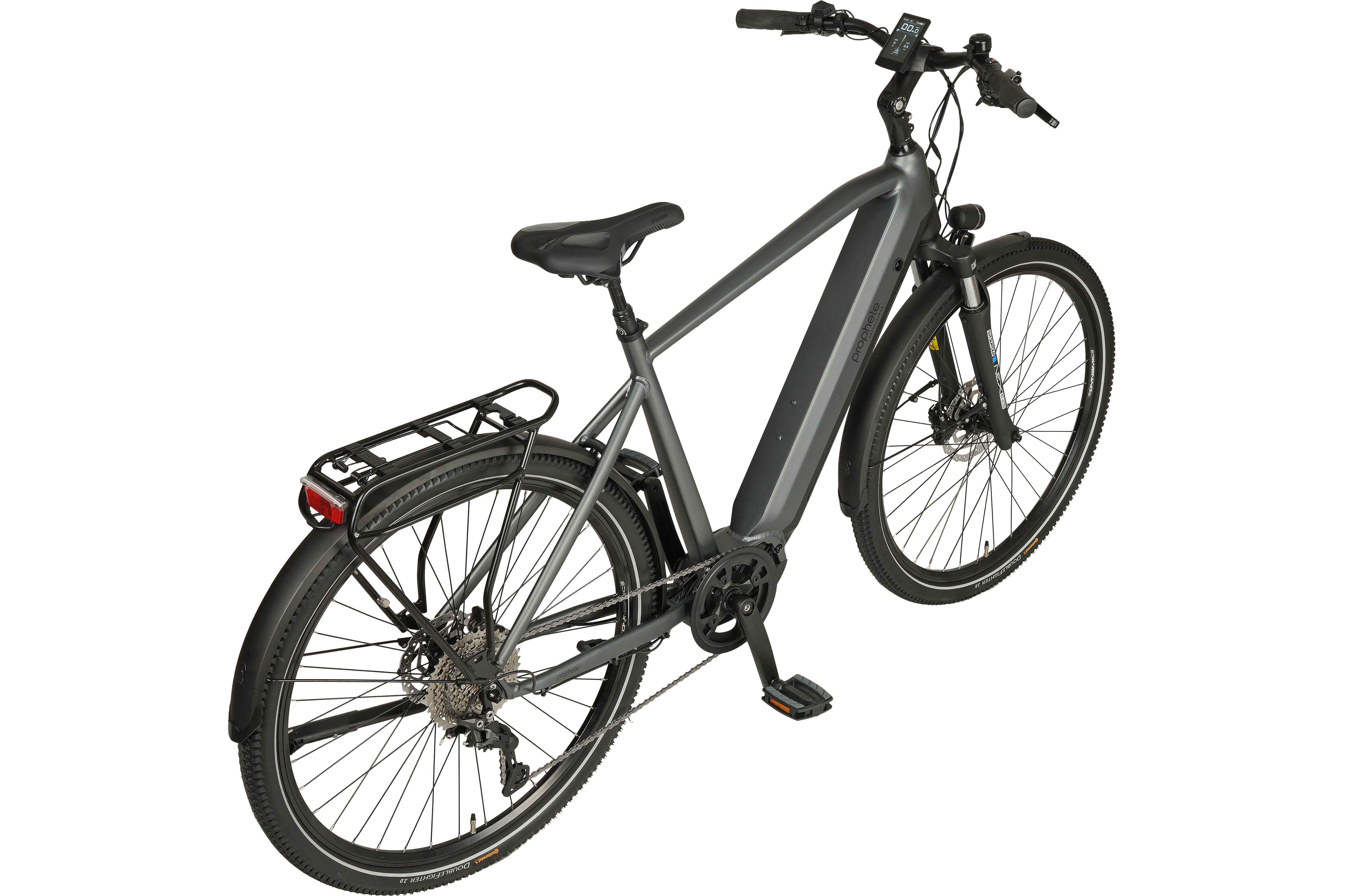 Prophete E-Bike Trekkingrad Entdecker 5.8, 10 Gang Shimano Deore Schaltwerk, Kettenschaltung, Mittelmotor, 720 Wh