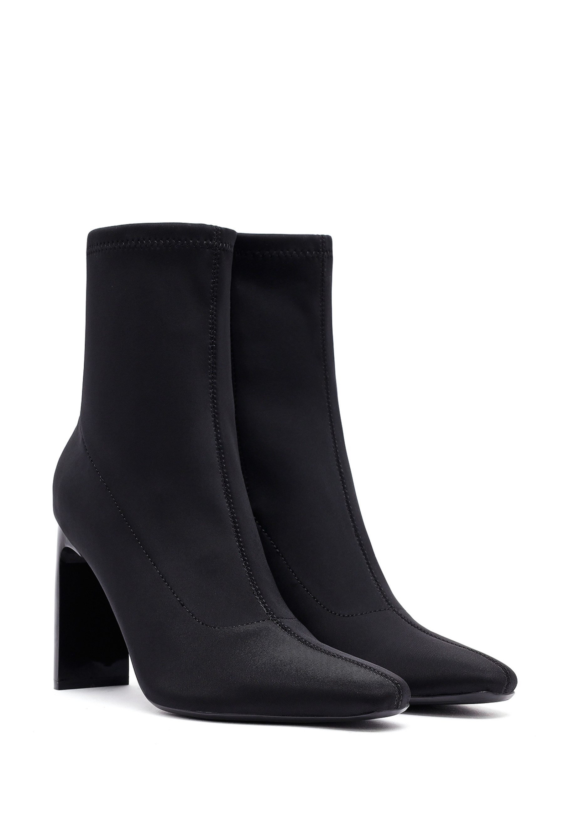 Derimod High Heel-Stiefeletten aus Textil Ankleboots