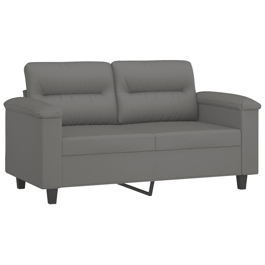 vidaXL Sofa 2-tlg. Sofagarnitur mit Kissen günstig online kaufen