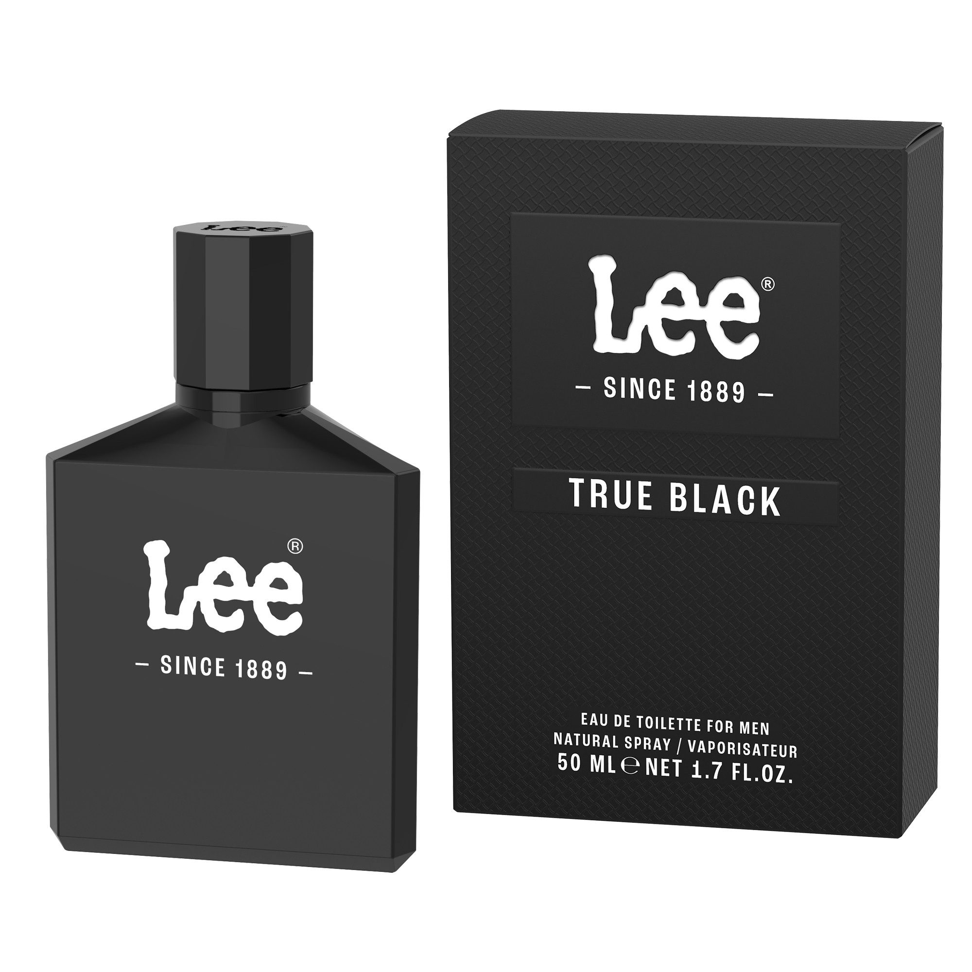 Lee® Eau de Toilette LEE 1889 TRUE BLACK FOR MEN EDT, 50ml