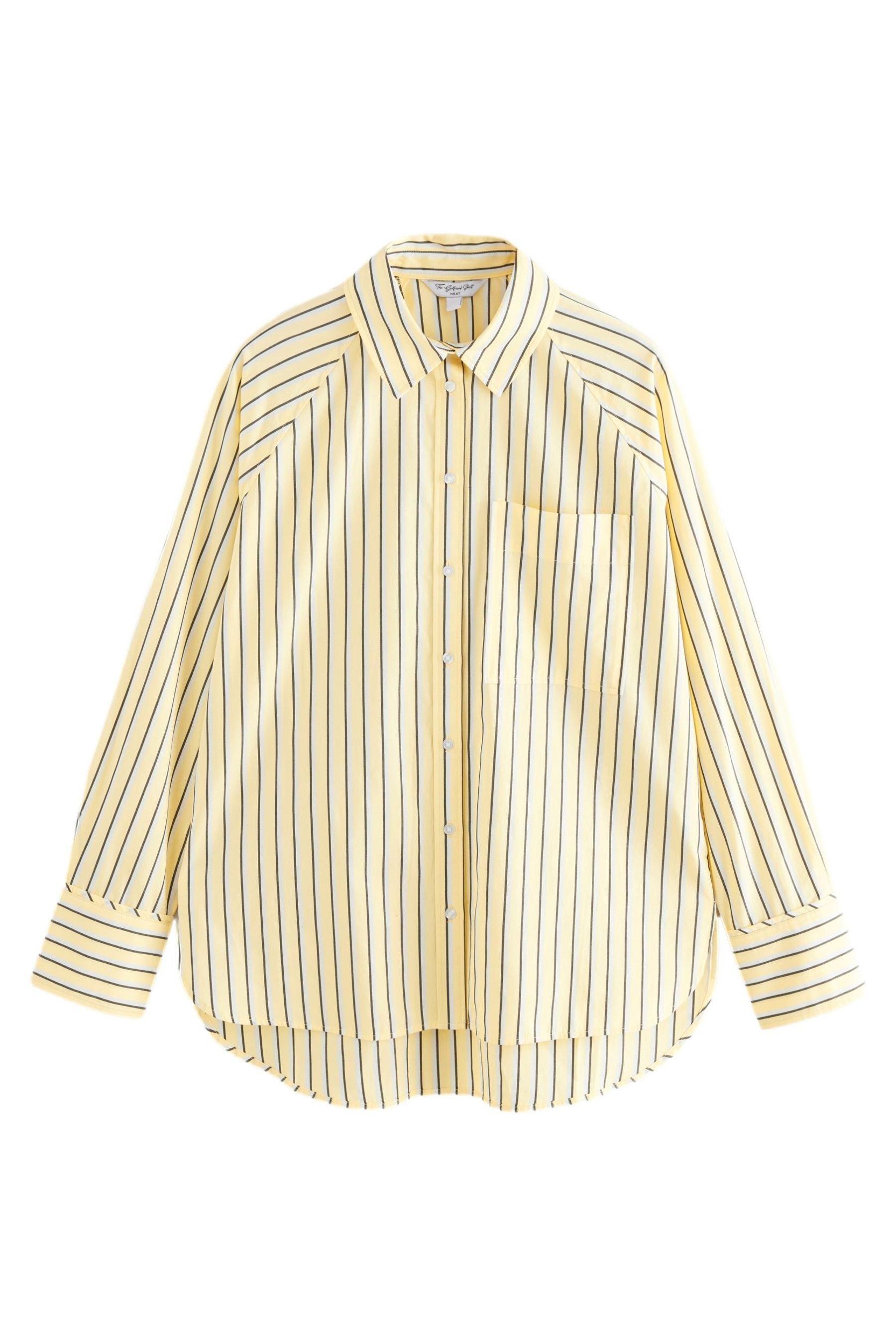 Next Langarmhemd Oversize-Langarmshirt aus 100 % Baumwolle günstig online kaufen