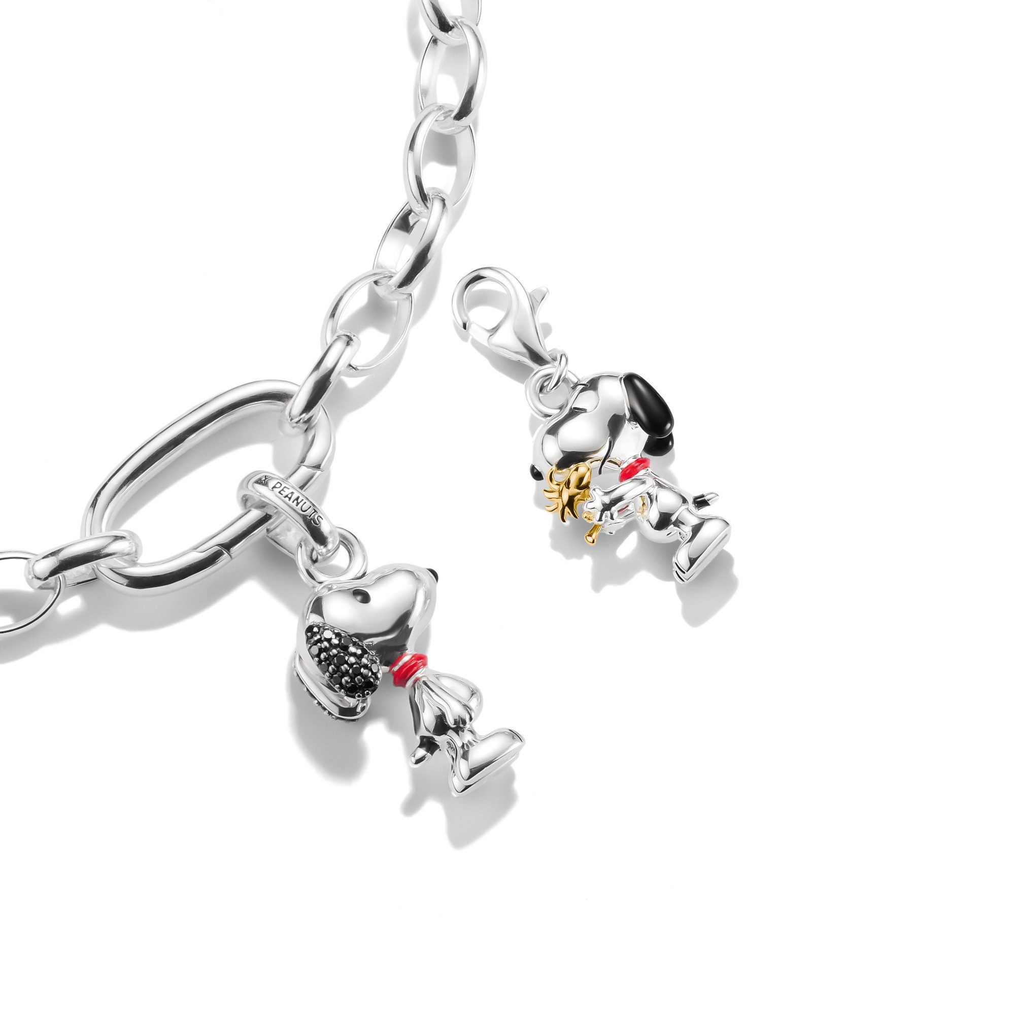 THOMAS SABO Charm-Einhänger THOMAS SABO x Peanuts Snoopy and Woodstock Friends Charm - Original – Bild 3 von 4