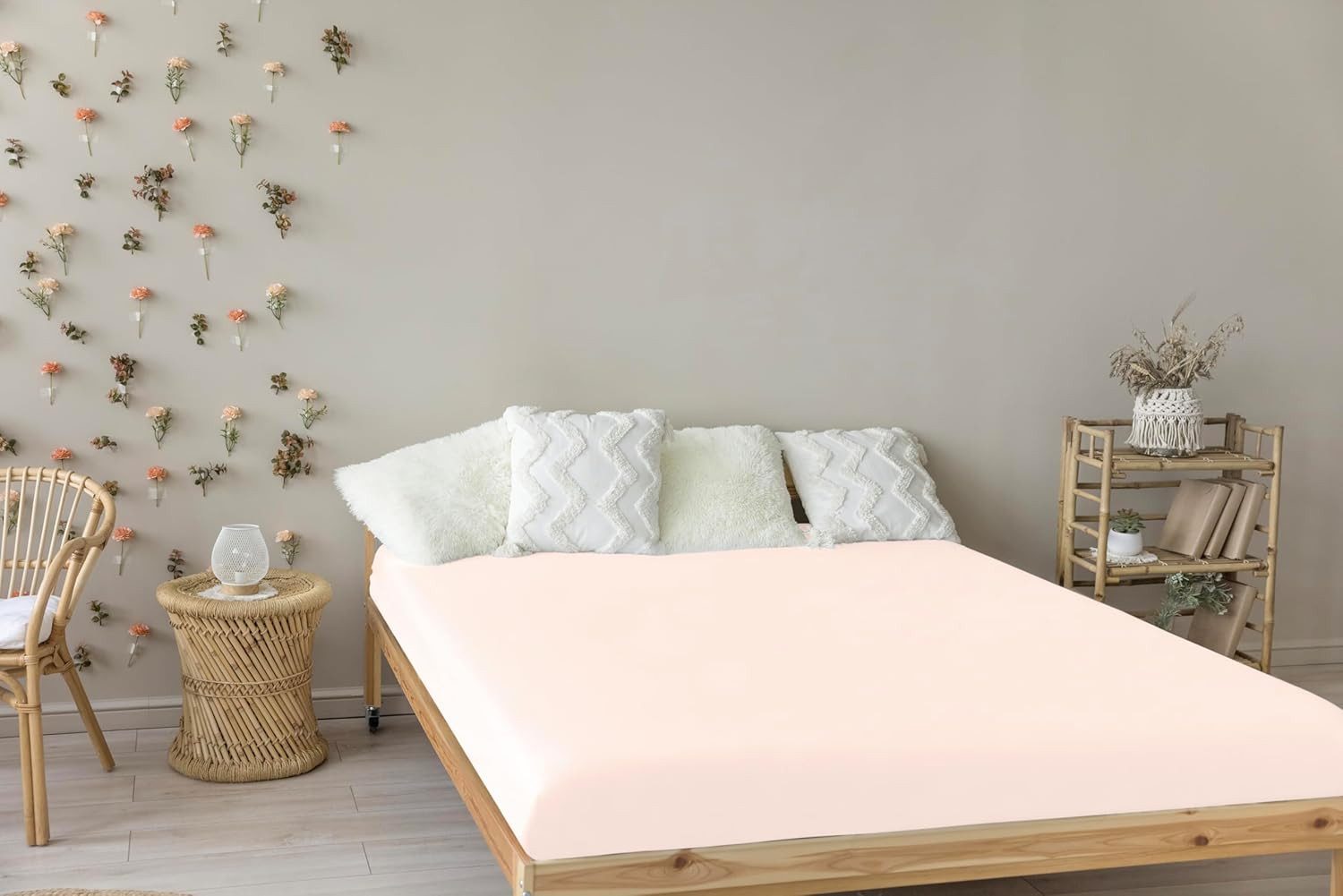 livessa Spannbettlaken Jersey Spannbettlaken 100% Baumwolle – Atmungsaktiv -Weich & OEKO-TEX, Jersey, Gummizug: Rundumgummizug, In 9 Größen und vielen Farben erhältlich