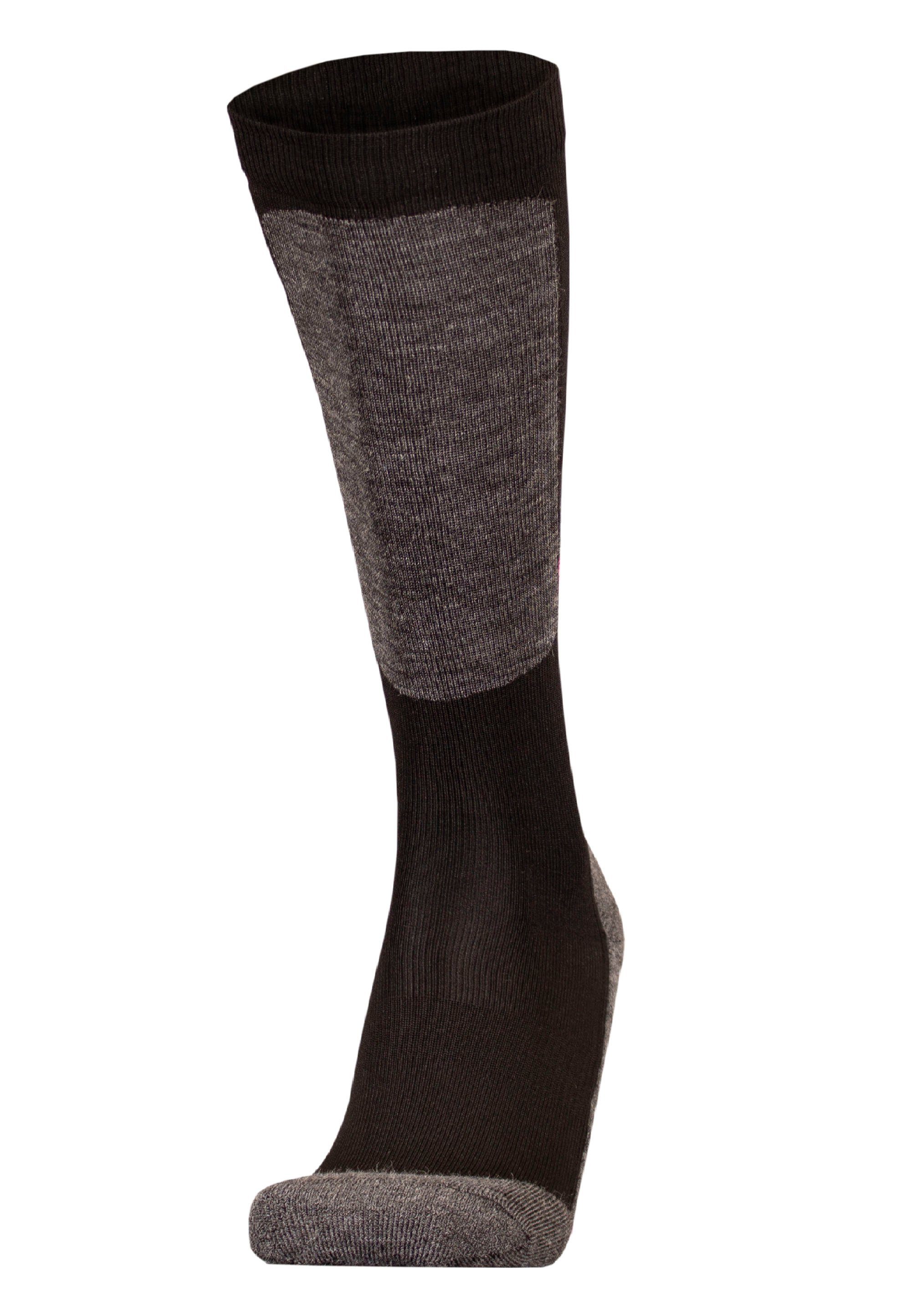 atmungsaktiver (1-Paar) Socken schwarz-pink HALLA mit Funktion UphillSport