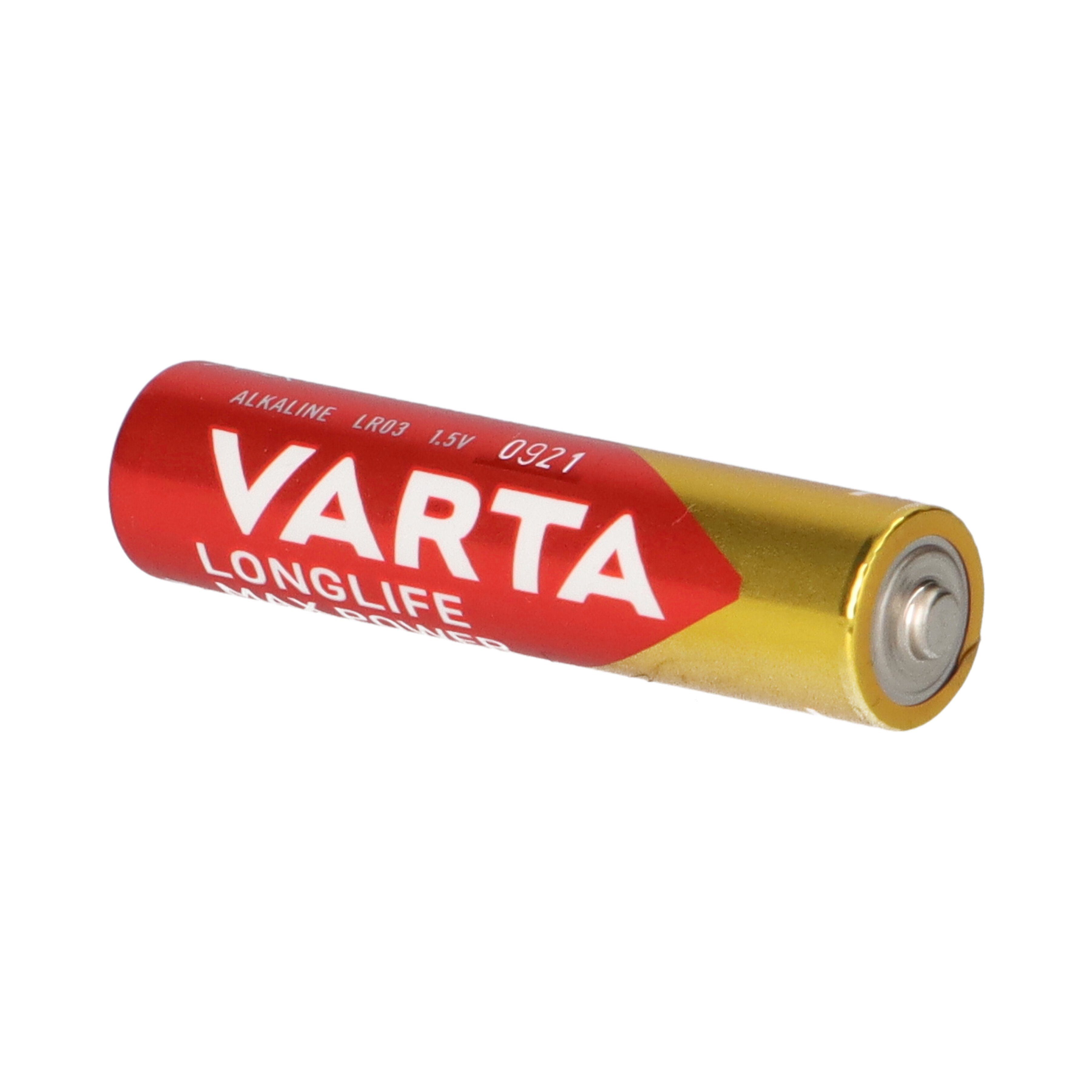 Blister Max Varta Longlife AAA Batterie 4er 4703 VARTA Batterie Power Micro