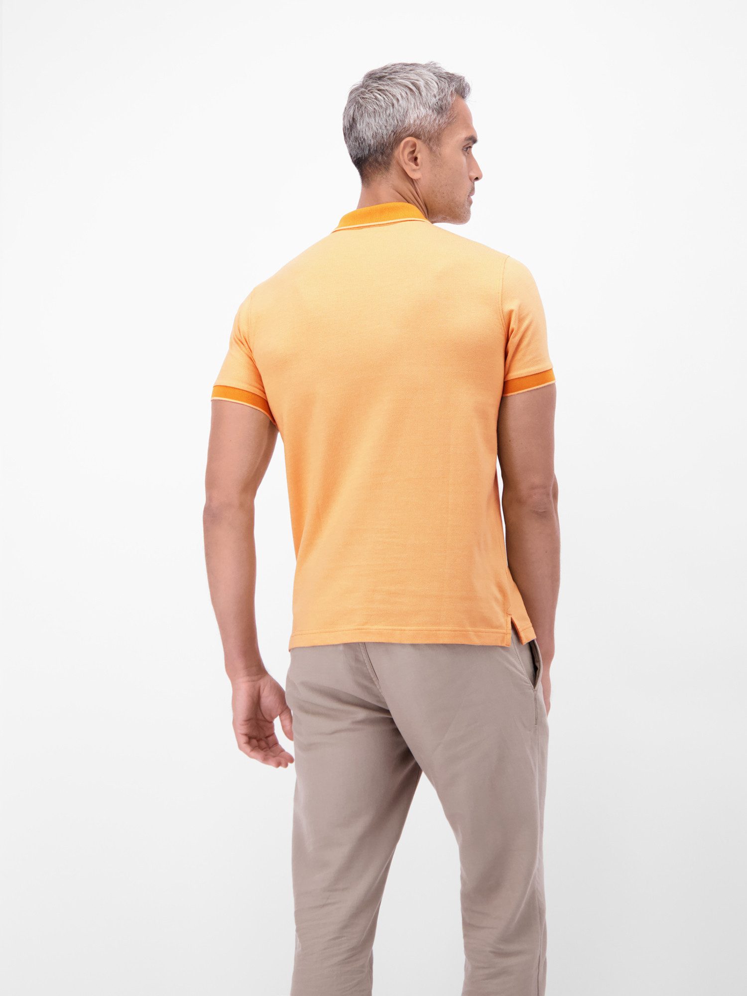 LERROS Poloshirt Poloshirt in 2-Tone-Optik