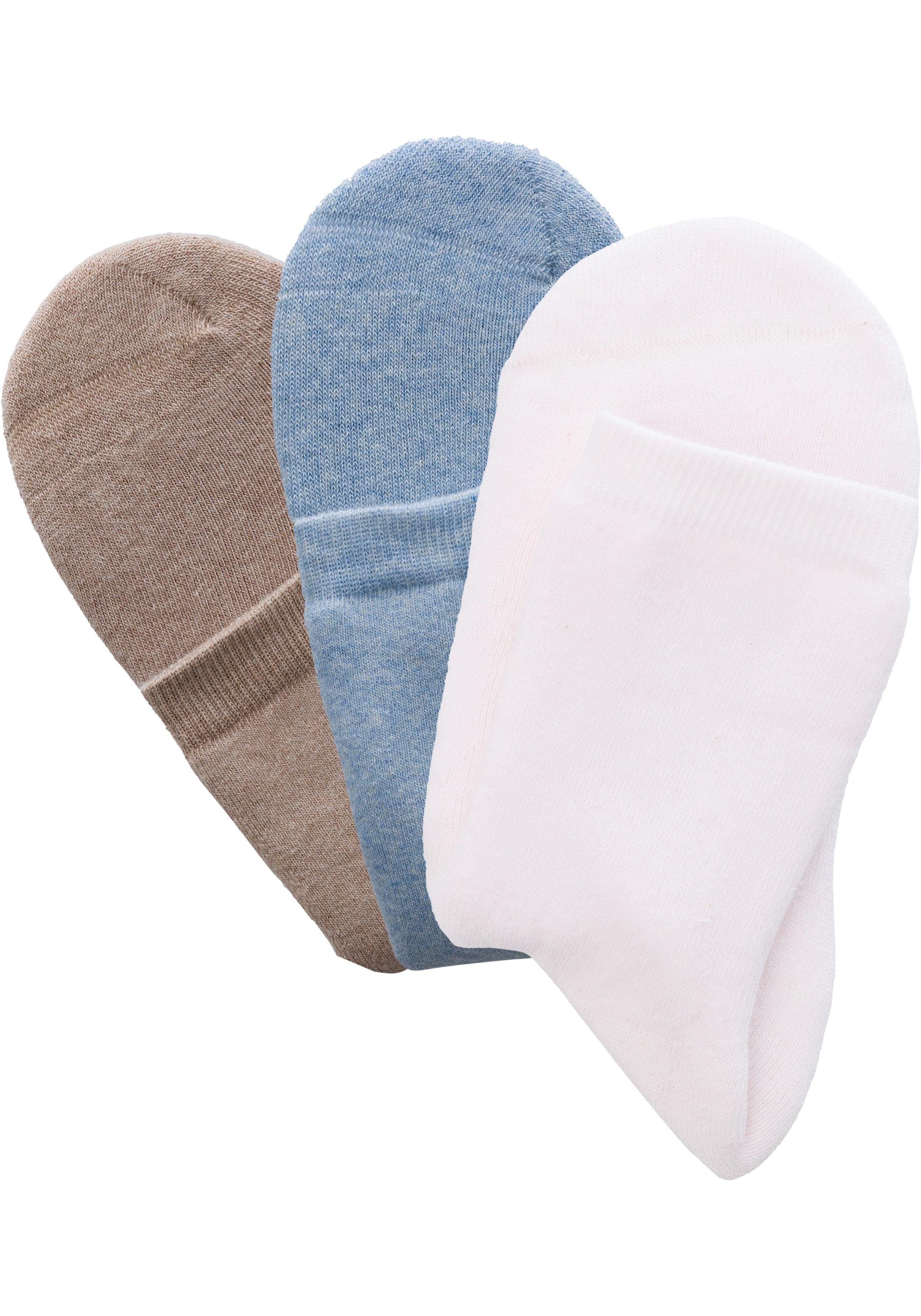 Arizona Kuschelsocken Damensocken Sprüchesocken (Packung, 3-Paar, Gr. 35-38 bis 39-42) mit Antirutsch in Form eines Spruches – Bild 5 von 5