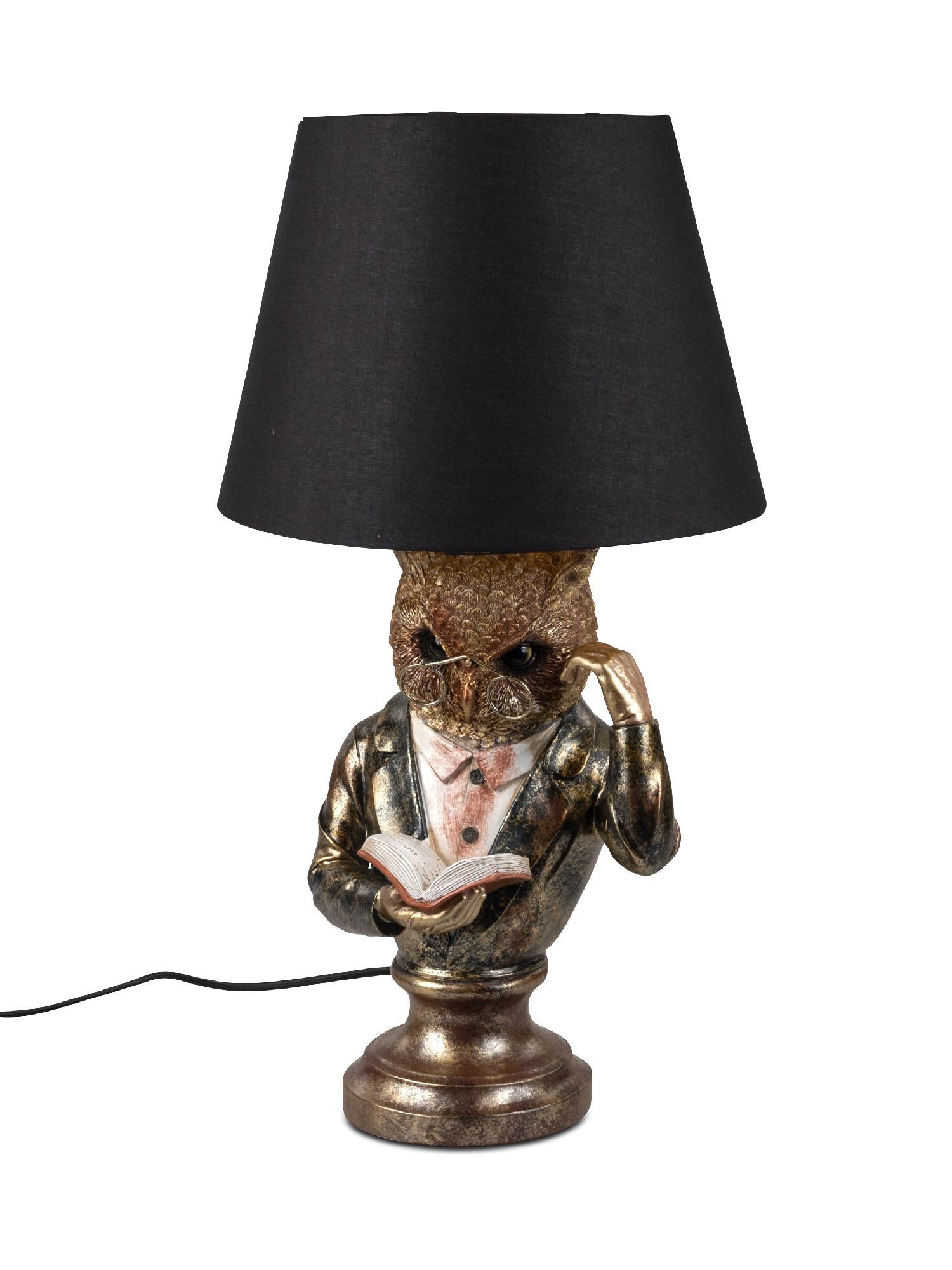 formano Nachttischlampe Tierlampen, Farbe: Mehrfarbig, Motiv: Eule