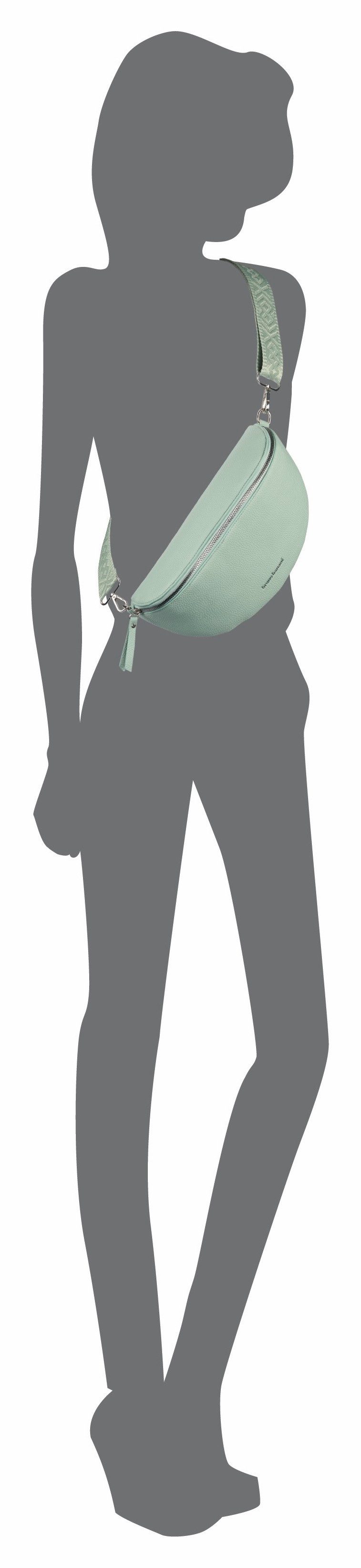 Bruno Banani Bauchtasche Amalfi, Gürteltasche Umhängetasche Breiter Gurt Cr günstig online kaufen