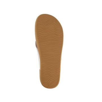 Reef Zehentrenner Sandale Cushion Court Twist Zehentrenner (1-tlg) Anatomisch geformtes Fußbett, Griffige Laufsohle, Leichte Sohle, Gepolstere Decksohle, Korkfußbett