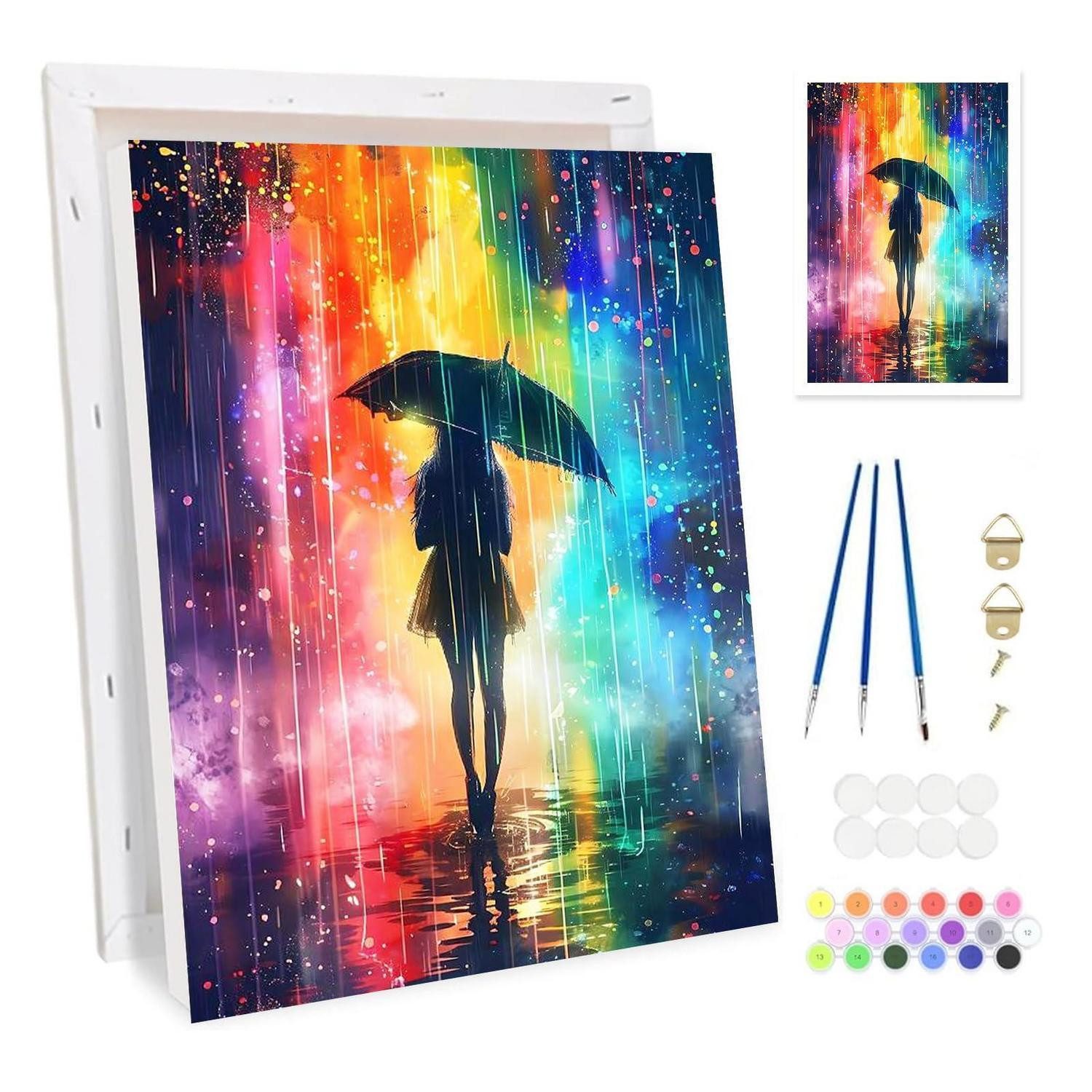 LuxusKollektion Kreativset Malen nach Zahlen für Erwachsene 20x30cm