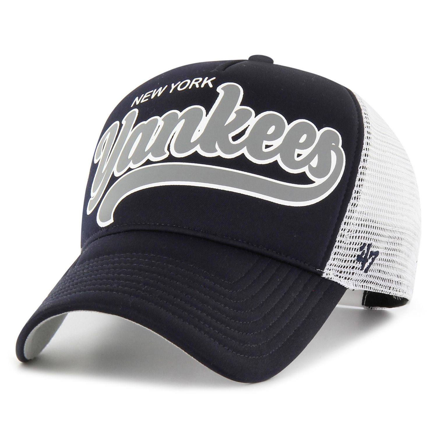 '47 Brand Trucker Cap Trucker FOAM SCRIPT New York Yankees