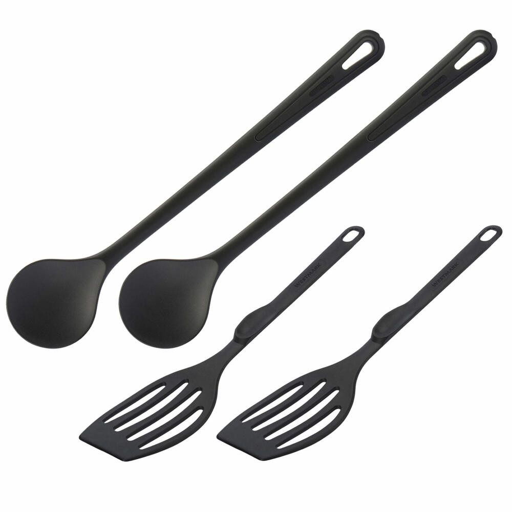 Pfannenwender Küchenhelfer-Set, Wender + Rührlöffel, 4tlg.