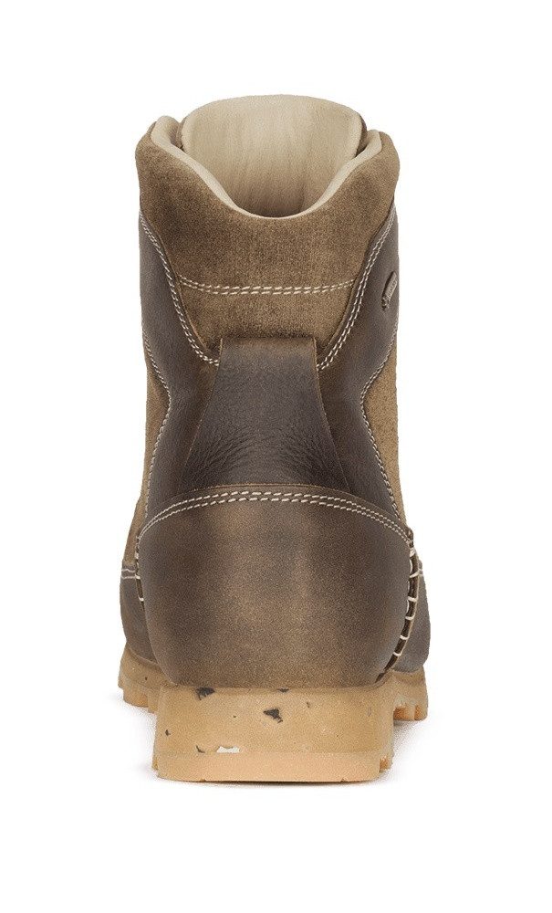 AKU Winterstiefel Giau GTX (Vollnarbenleder, wasserdicht) beigebraun Wanderschuh