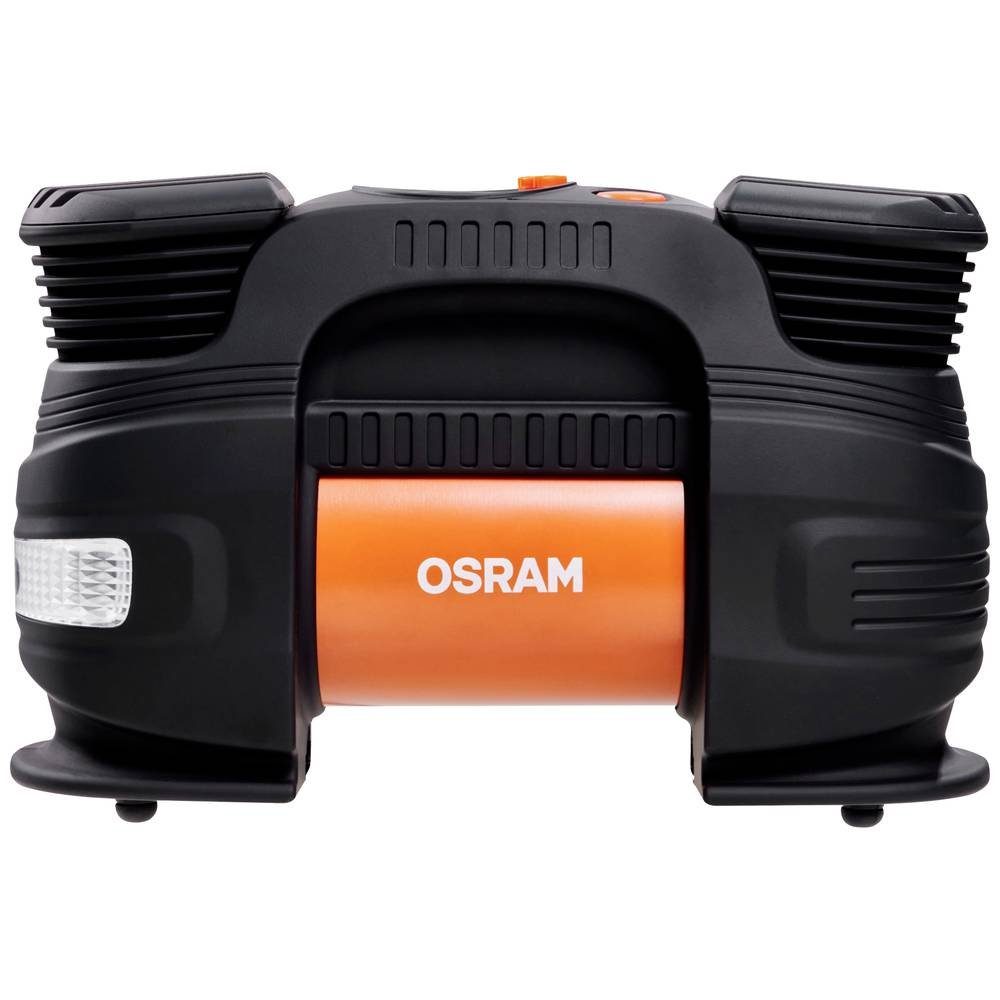 Osram Kompressor Luftkompressor Reifenpumpe, Automatische Abschaltung, Digitales Display, mit Arbeitslampe, mit Pow
