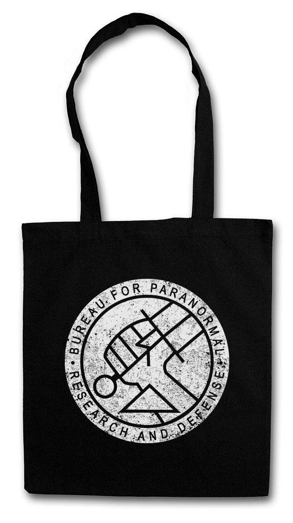 Beuteltasche Bureau For Paranormal Research And Defense Stofftasche Bprd Hellboy