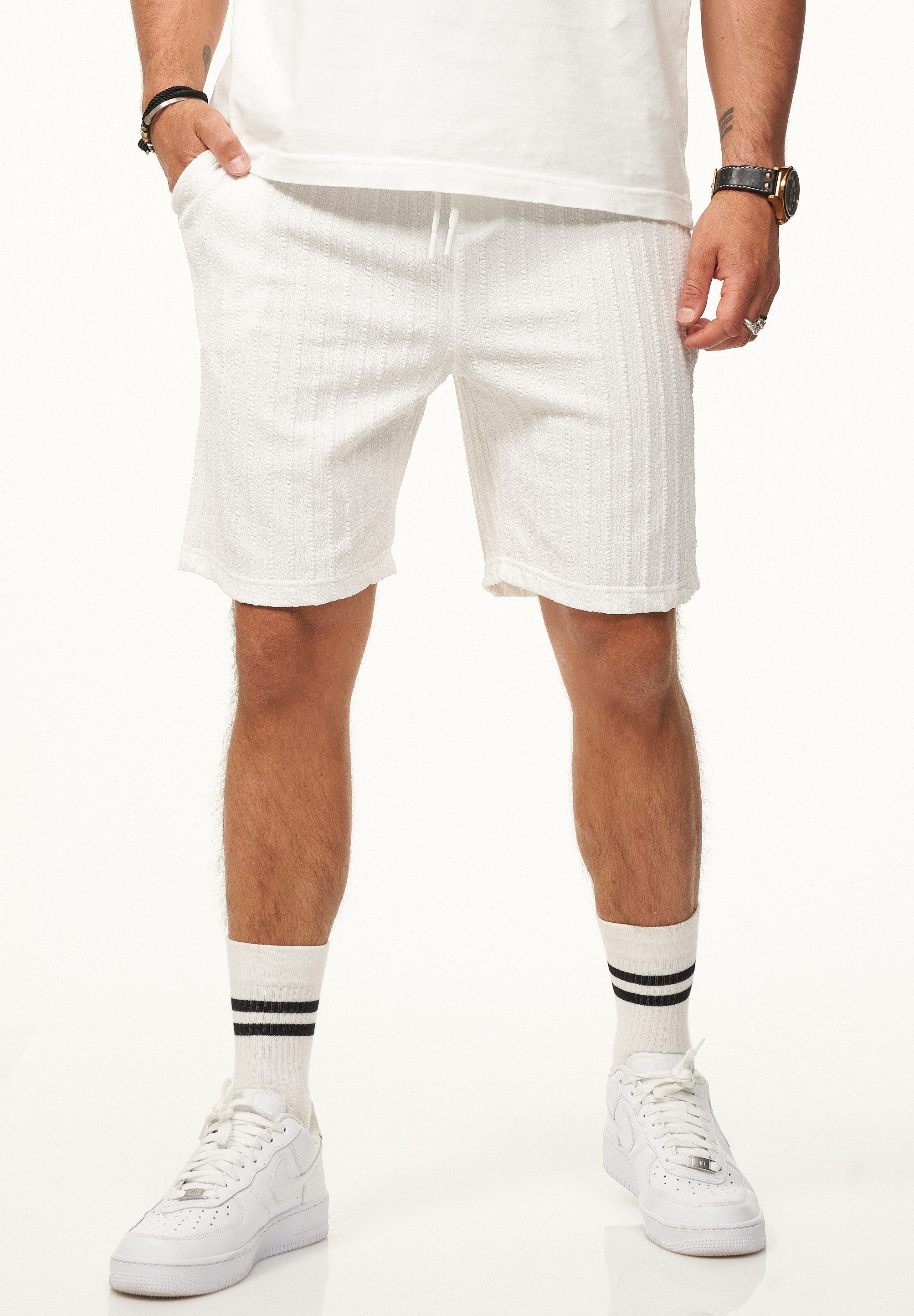 Shorts mit Gummibund & Tunnelzug