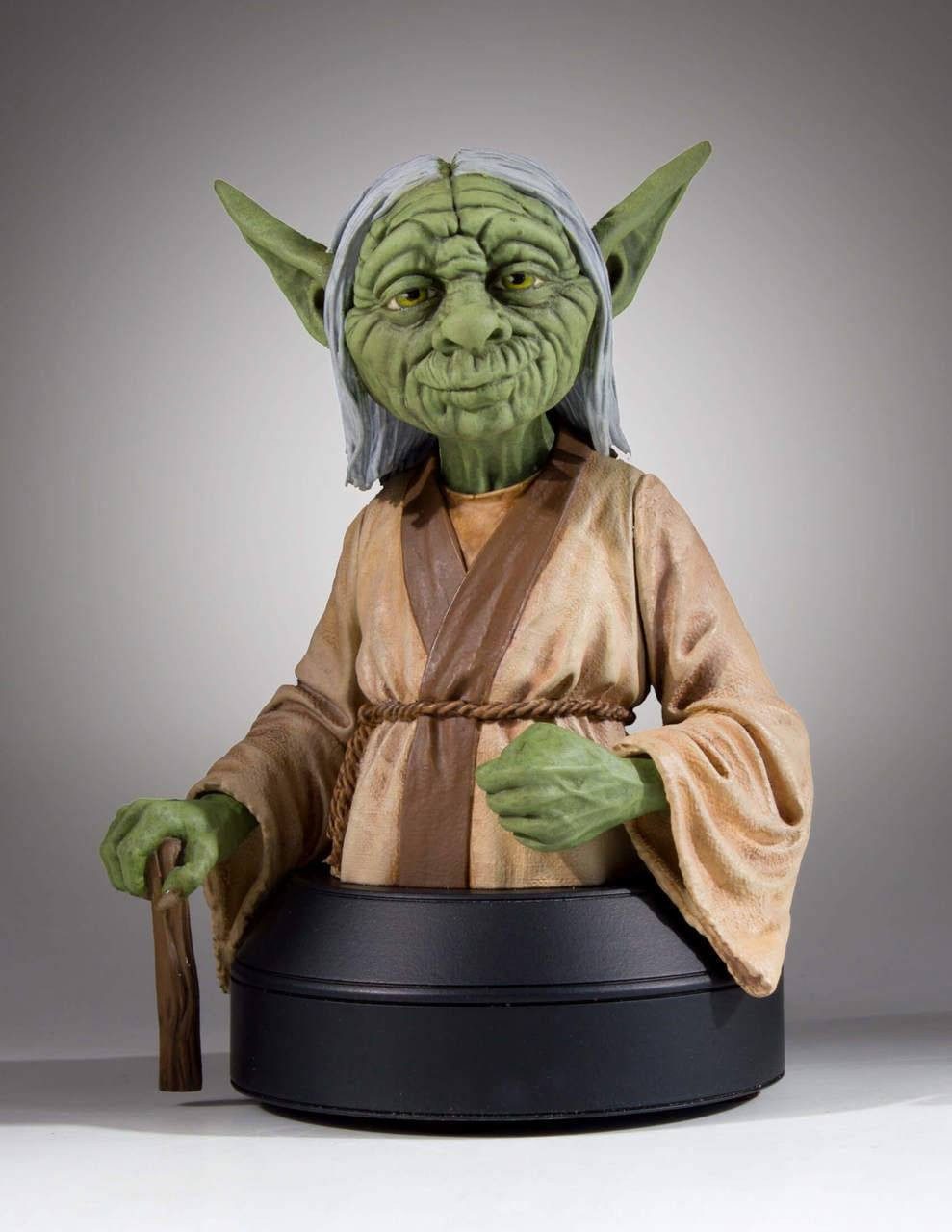 GENTLE GIANT Dekofigur Star Wars Büste 1/6 Yoda Concept Series SDCC 2018 Exclusive 16 cm (1 St), auf 750 Stück limitiert