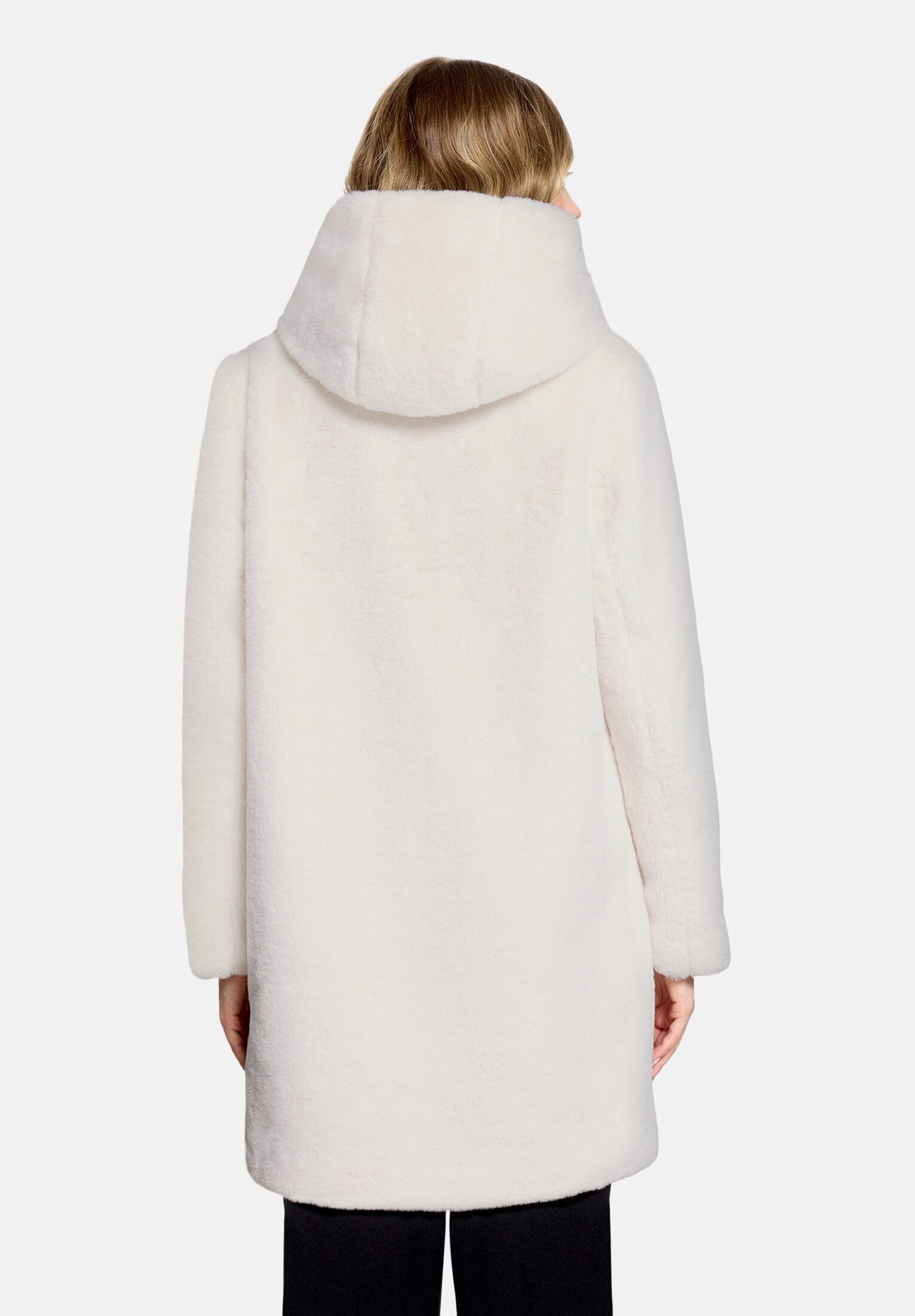 Betty Barclay Plüschjacke Damen mit Kapuze