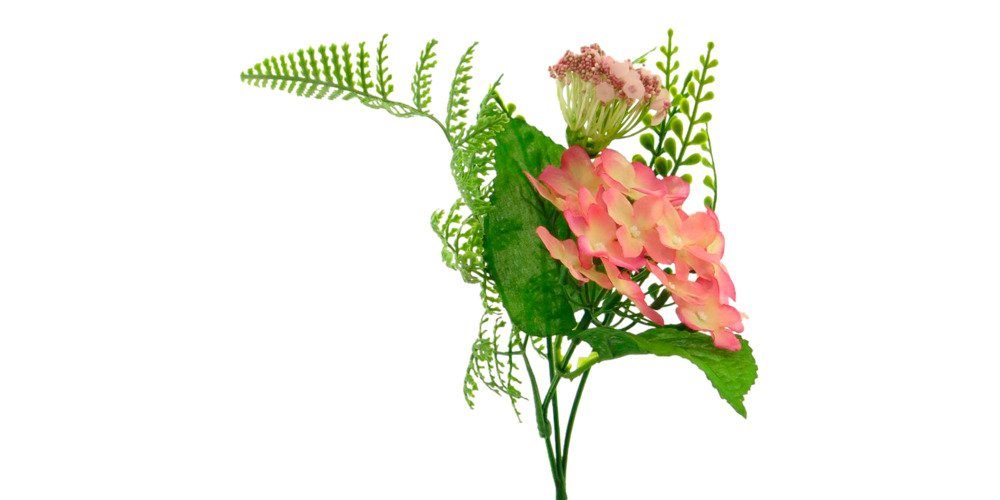 Kunstblume Hortensie, 26 Pink cm