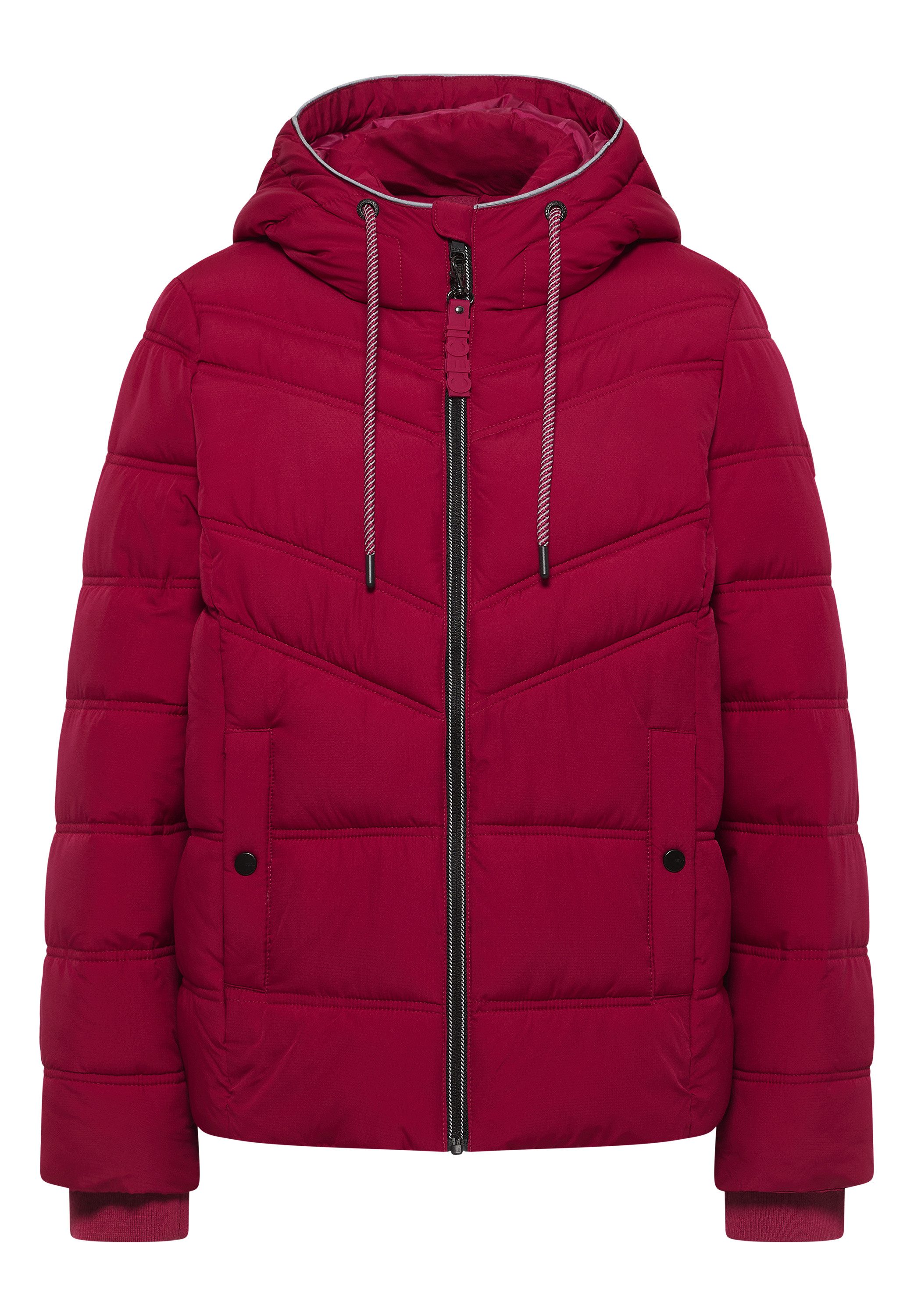 CECIL Outdoorjacke Steppjacke mit Kapuze