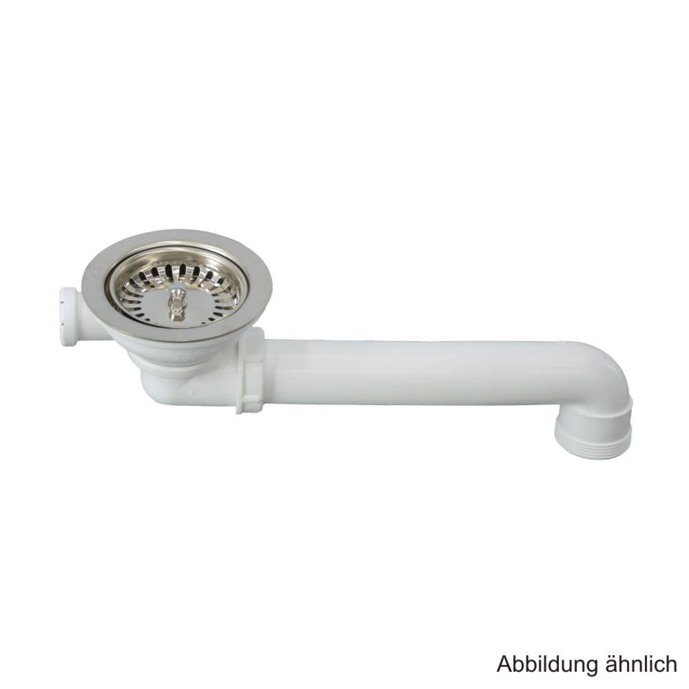 Viega Badarmatur Viega Ablaufventilset 1 1/2"G,d=114.5mm,ohne Bowdenzugmech.,f. Spültis