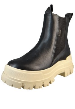 Buffalo 1622298 Aspha Chelsea Mid Vegan Black/Beige Stiefelette