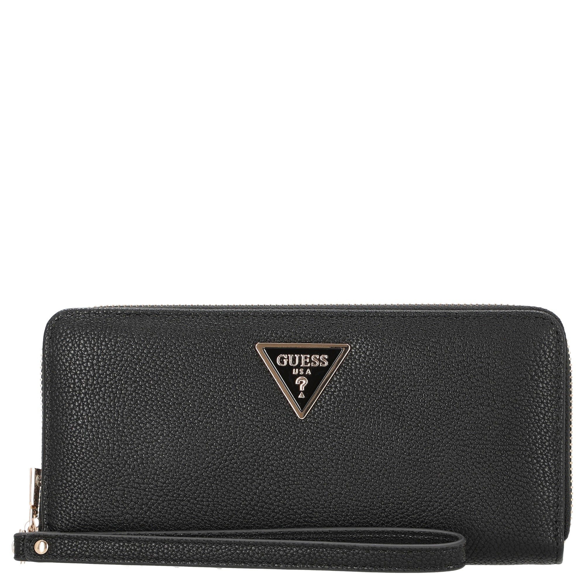 Guess Geldbörse Laurel II SLG Large Zip Around - Geldbörse 12cc 20 cm (blac günstig online kaufen