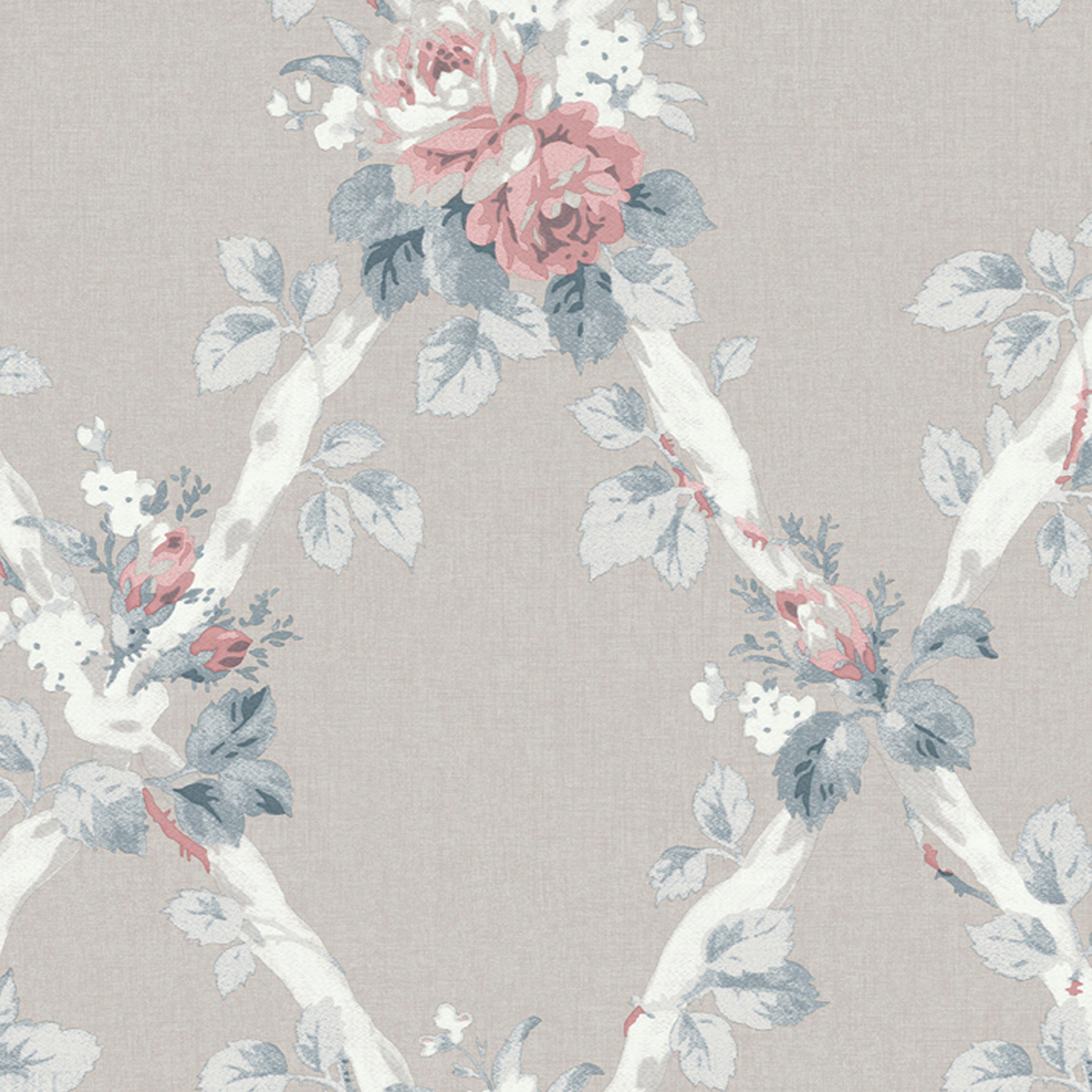 LAURA ASHLEY Vliestapete Elwyn, glatt, Motiv, (1 St), Motiv günstig online kaufen