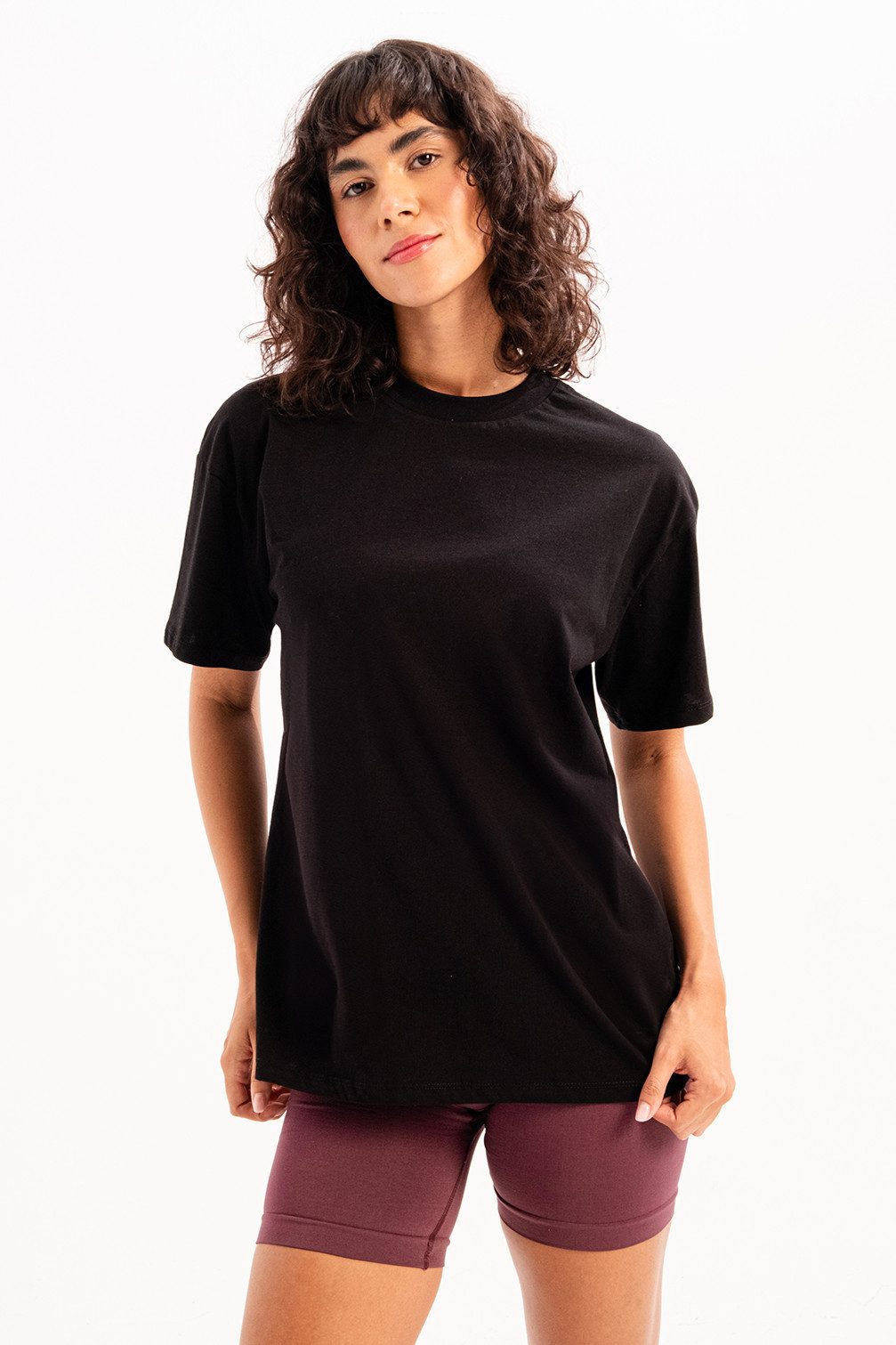 JUSTEVER T-Shirt Damen-T-Shirt mit Rundhalsausschnitt, 100 günstig online kaufen