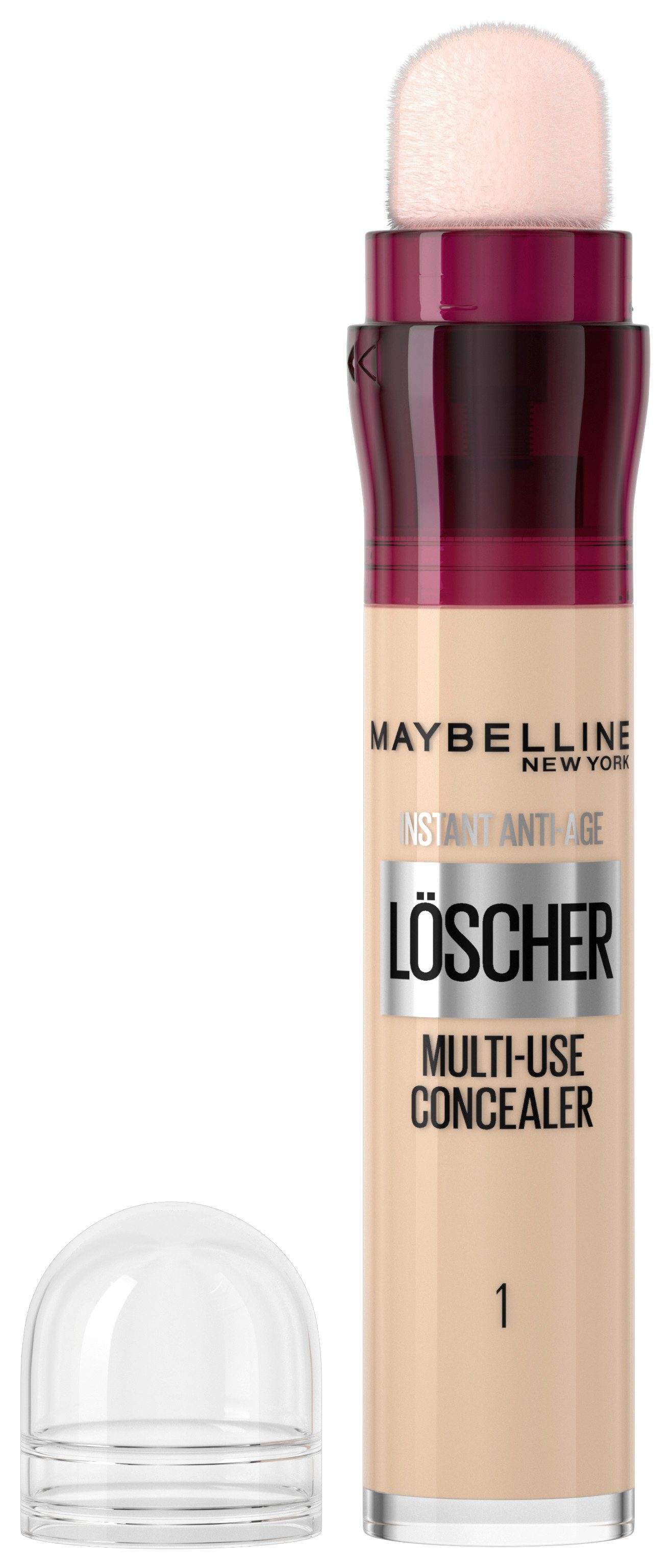 MAYBELLINE NEW YORK Concealer INSTANT ANTI-AGE MULTI-USE CONCEALER, für sichtbar straffere Haut und einen ebenmäßigen Teint