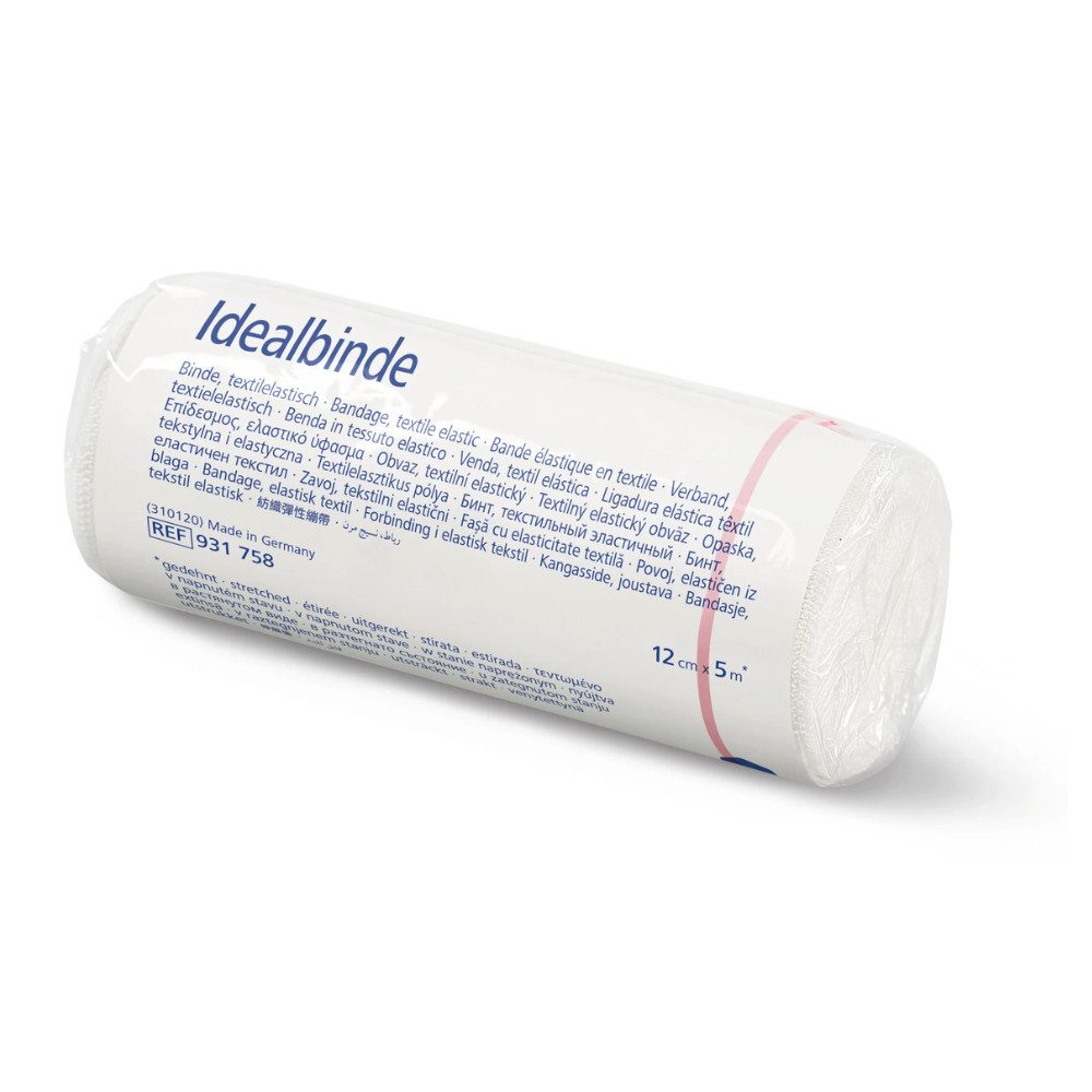 Erste-Hilfe-Set Hartmann Idealast®, dauerelastische Idealbinde 12 cm x 5 m - 1 Stück